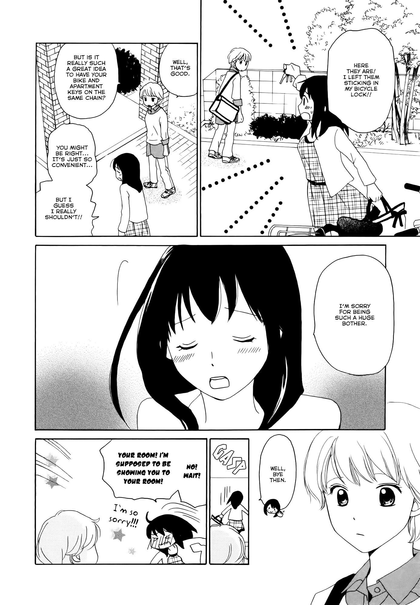 Fuwafuwa no Kimochi Chapter 1.2 page 12 - Chapter 1 (v2) : Otonari no Senpai
