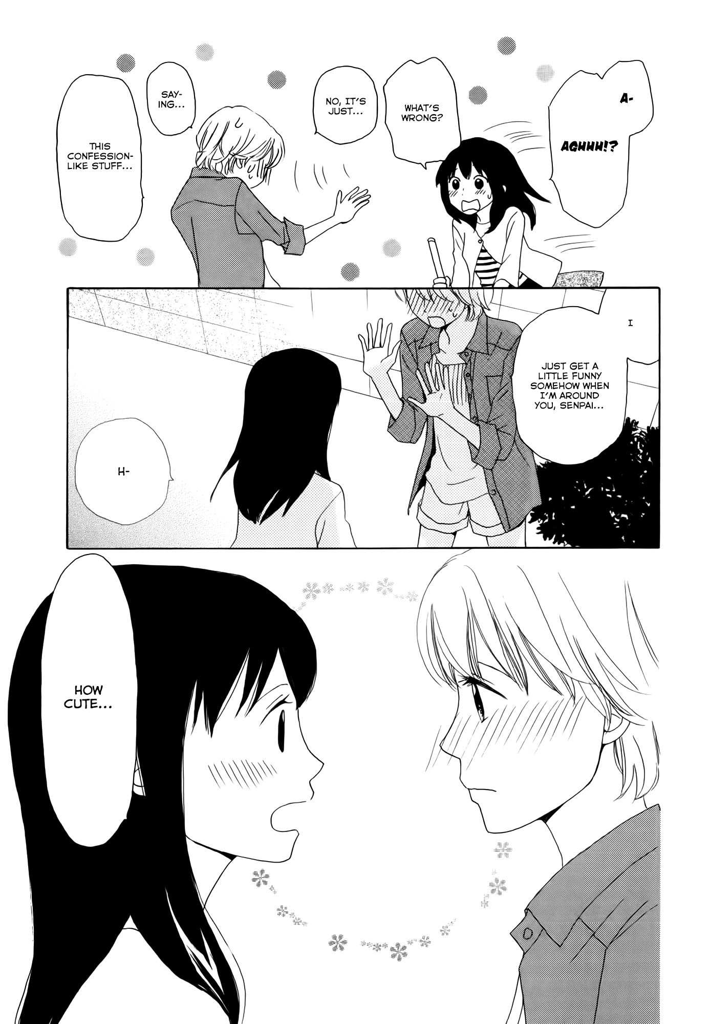 Fuwafuwa no Kimochi Chapter 1.2 page 33 - Chapter 1 (v2) : Otonari no Senpai