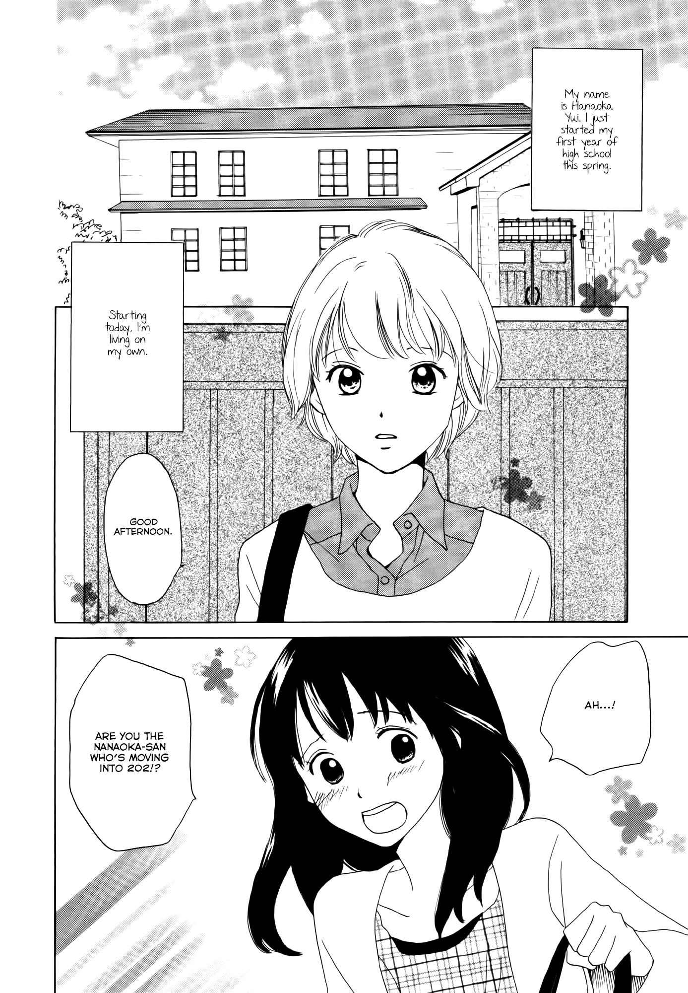 Fuwafuwa no Kimochi Chapter 1.2 page 8 - Chapter 1 (v2) : Otonari no Senpai