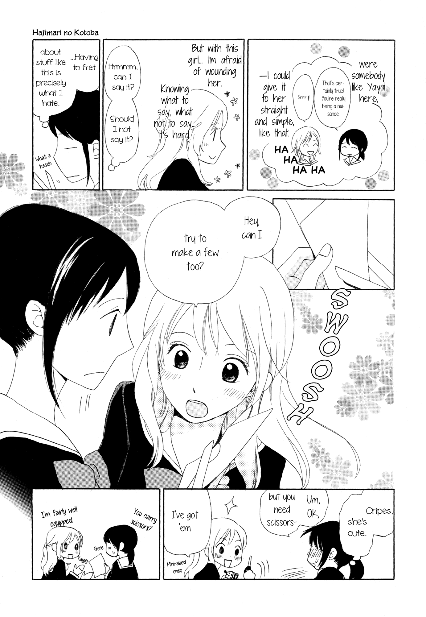Fuwafuwa no Kimochi Chapter 3 page 11 - Chapter 3 : Hajimari no Kotoba