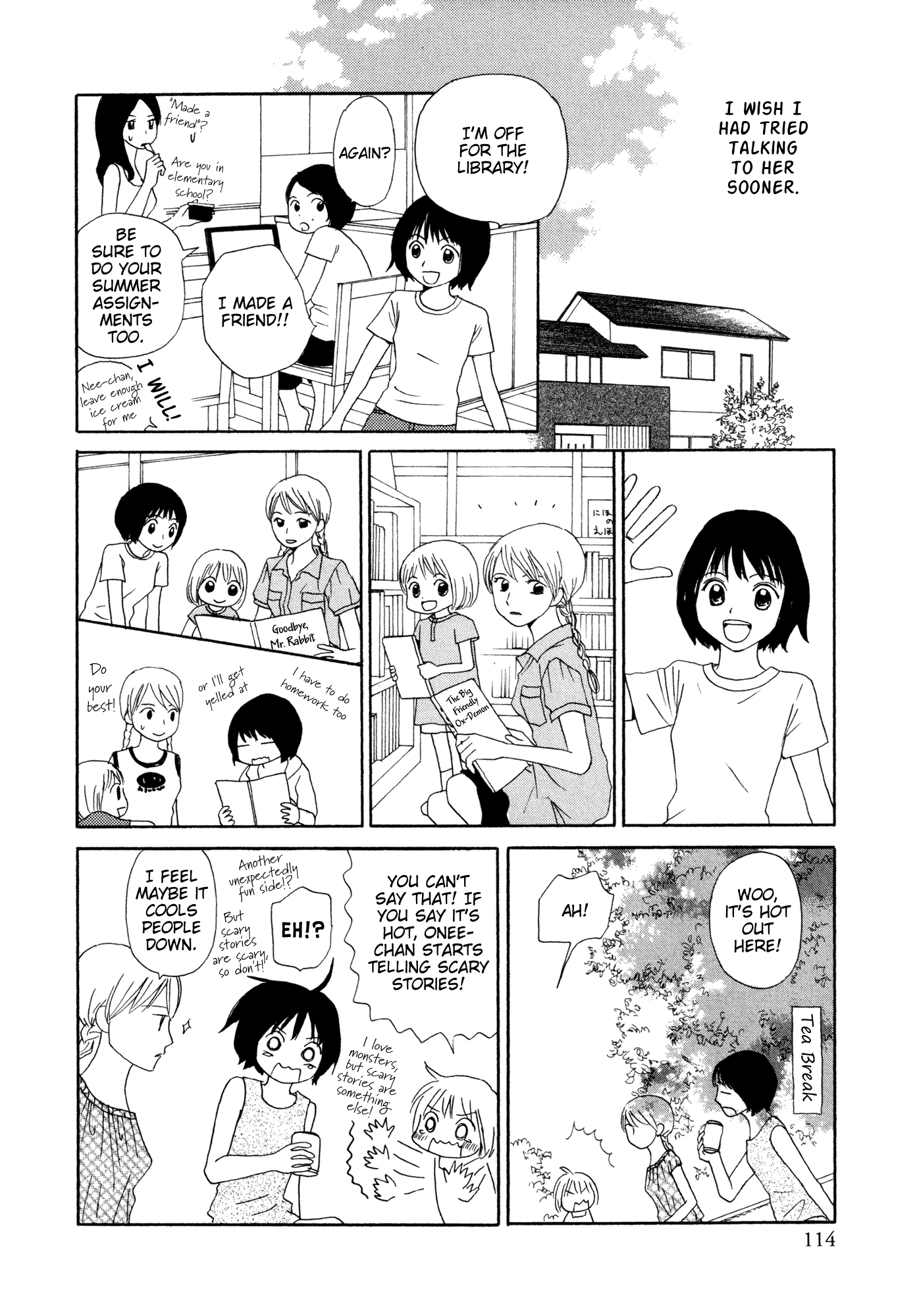 Fuwafuwa no Kimochi Chapter 4 page 10 - Chapter 4 : Hon no Tomodachi