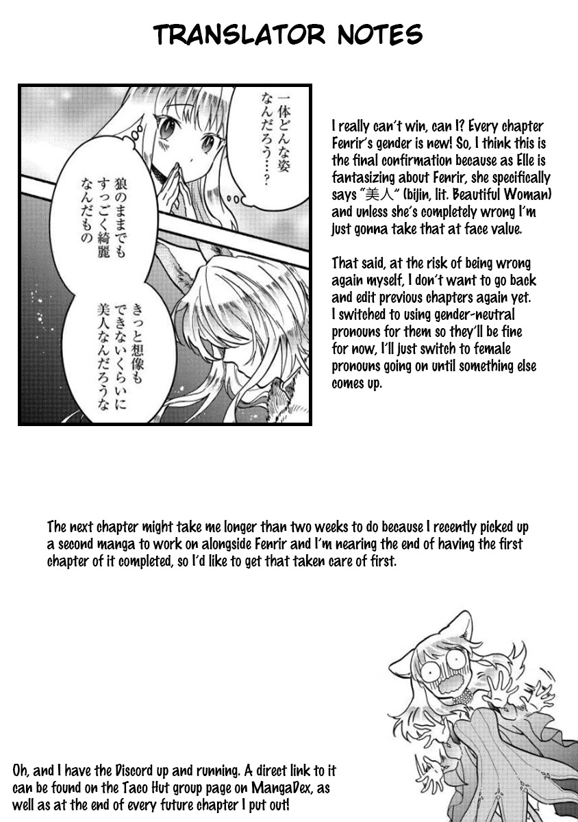 Fuyu Fenriru no Itoshigo to Natta Watashi ga, Zetsubou kara Iyasareteiku Hanashi Chapter 10 page 22 - Chapter 10