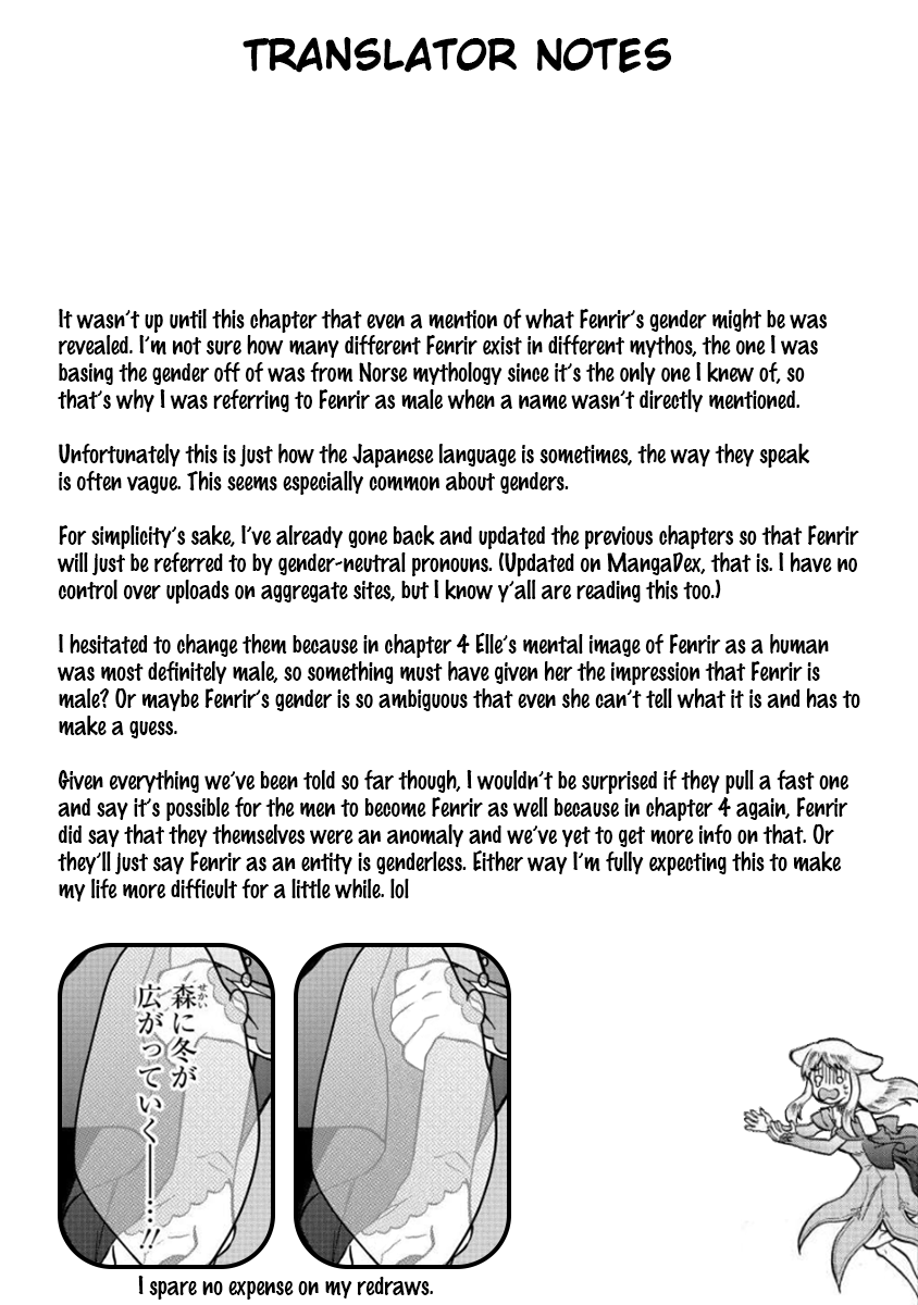 Fuyu Fenriru no Itoshigo to Natta Watashi ga, Zetsubou kara Iyasareteiku Hanashi Chapter 7 page 19 - Chapter 7
