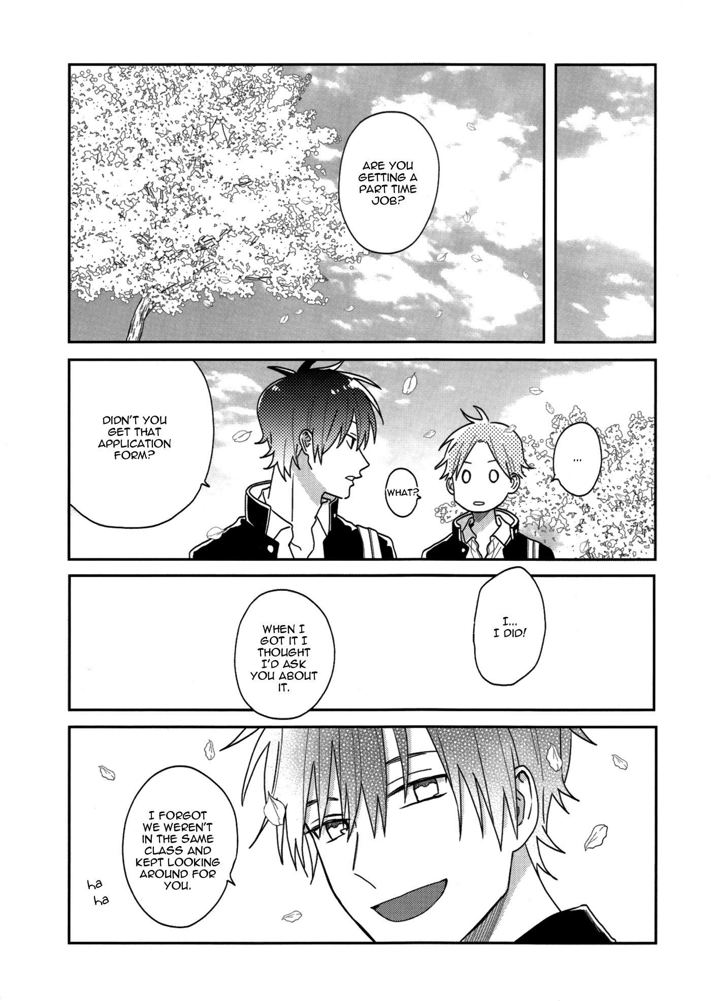 Fuyu no Hanashi (Yamada) Chapter 1 page 9 - Chapter 1: Haru no Hanashi