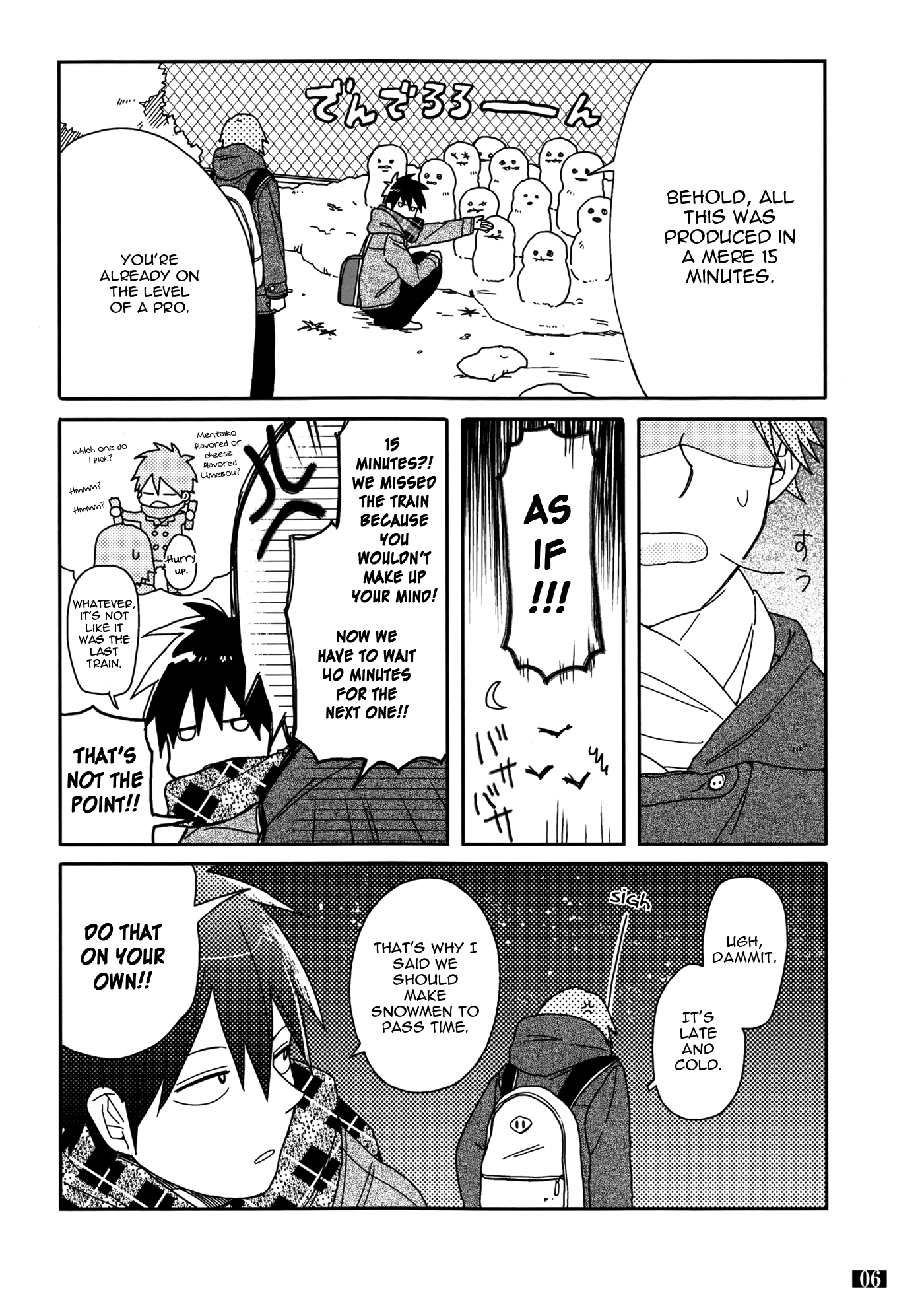 Fuyu no Hanashi (Yamada) Chapter 4 page 6 - Chapter 4 : Fuyu no Hanashi