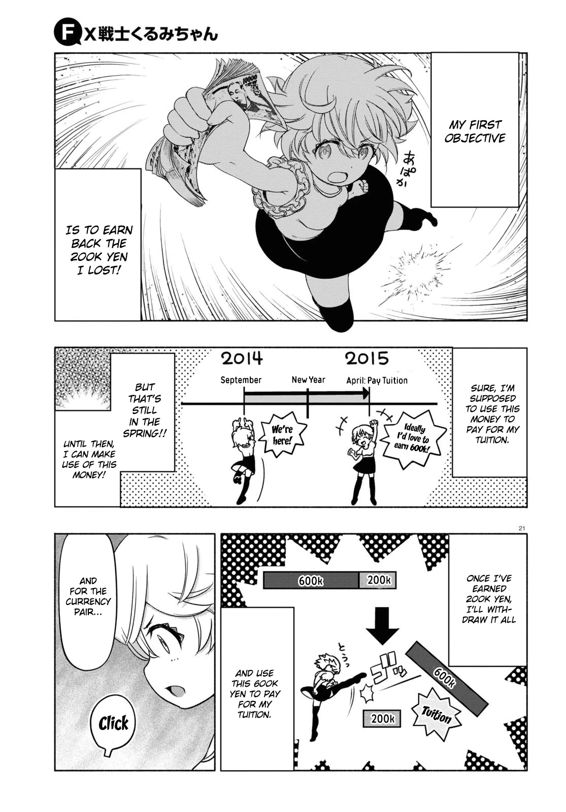 FX Fighter Kurumi-chan Chapter 12 page 21 - Chapter 12