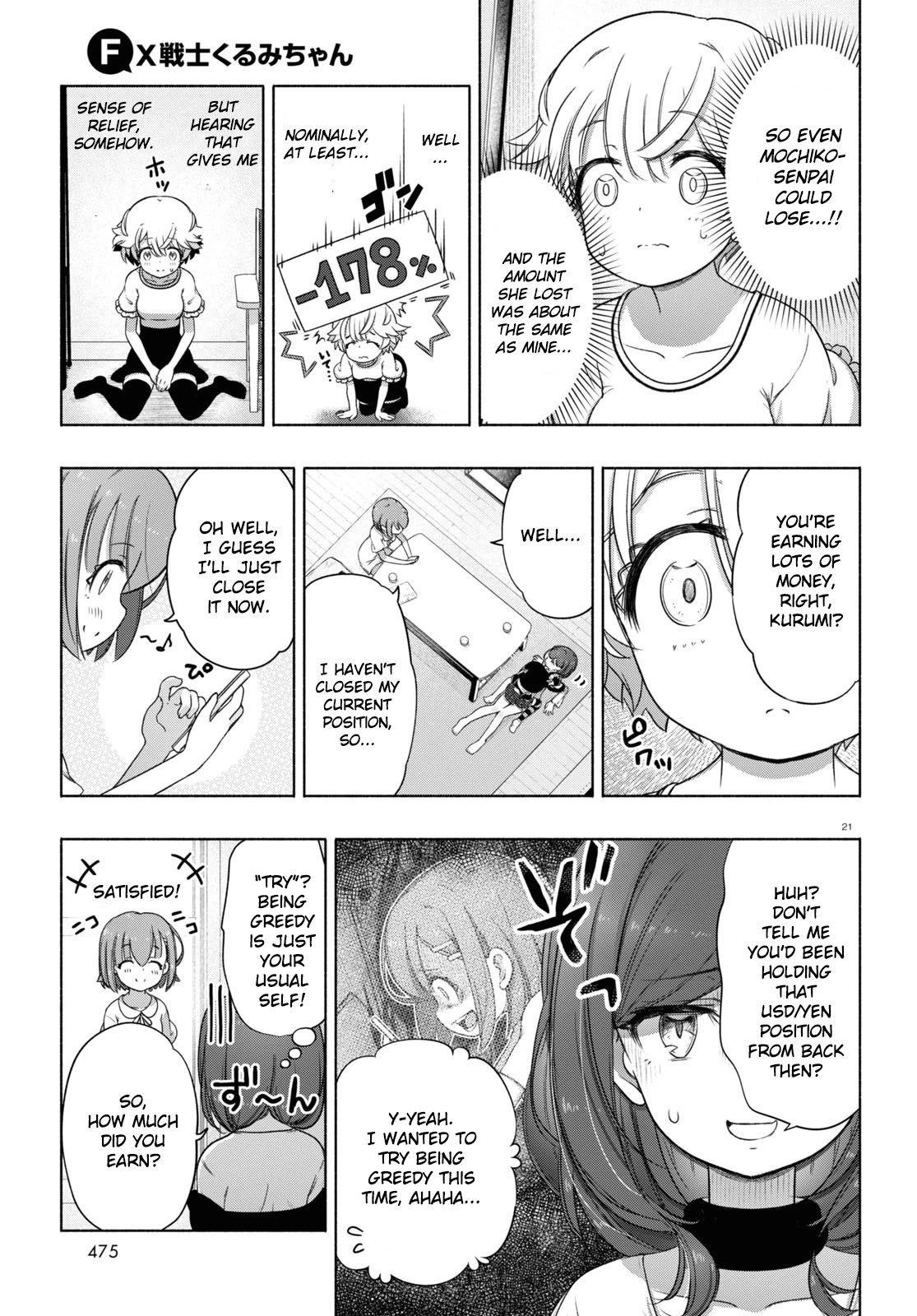FX Fighter Kurumi-chan Chapter 13 page 21 - Chapter 13