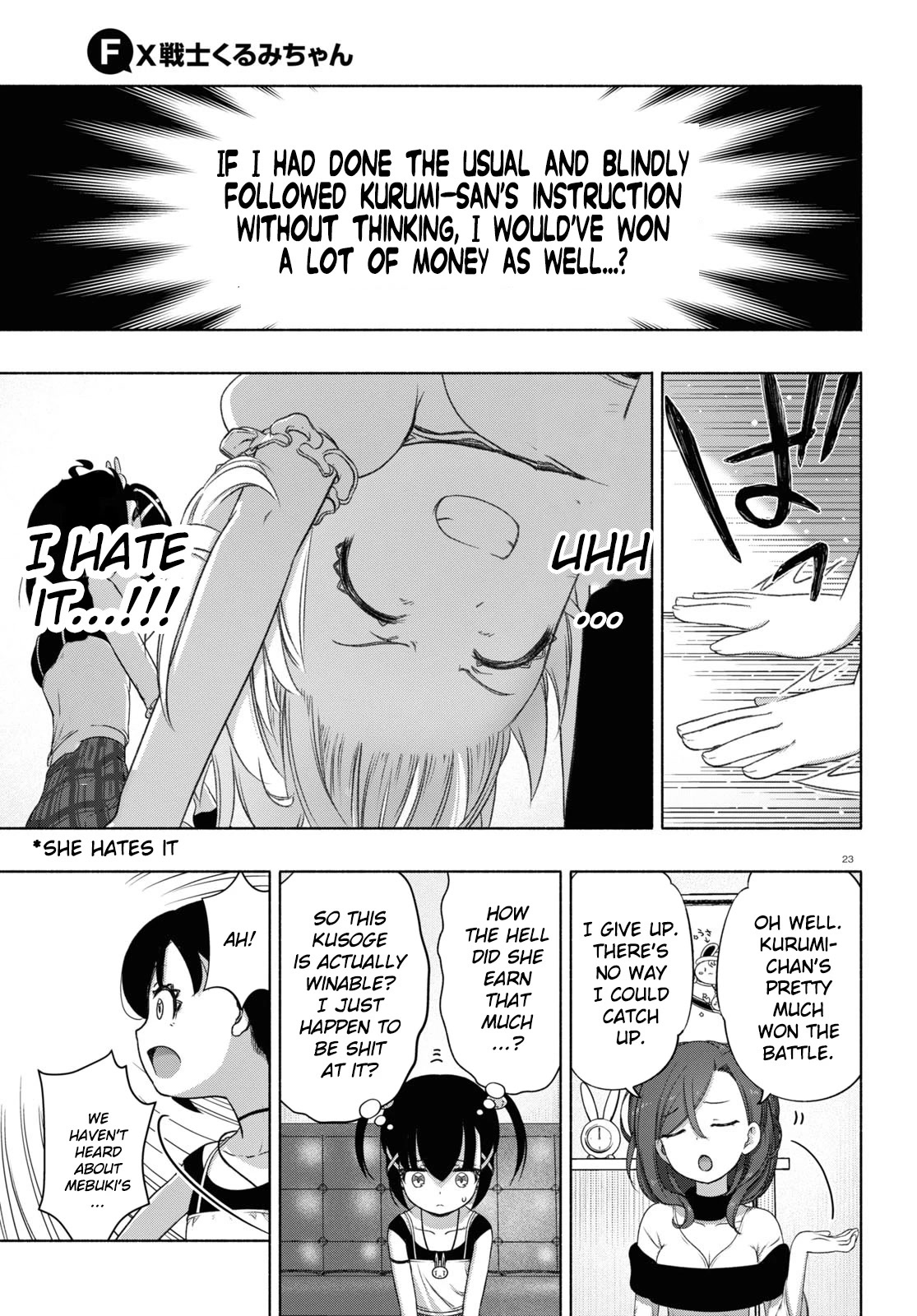 FX Fighter Kurumi-chan Chapter 13 page 23 - Chapter 13