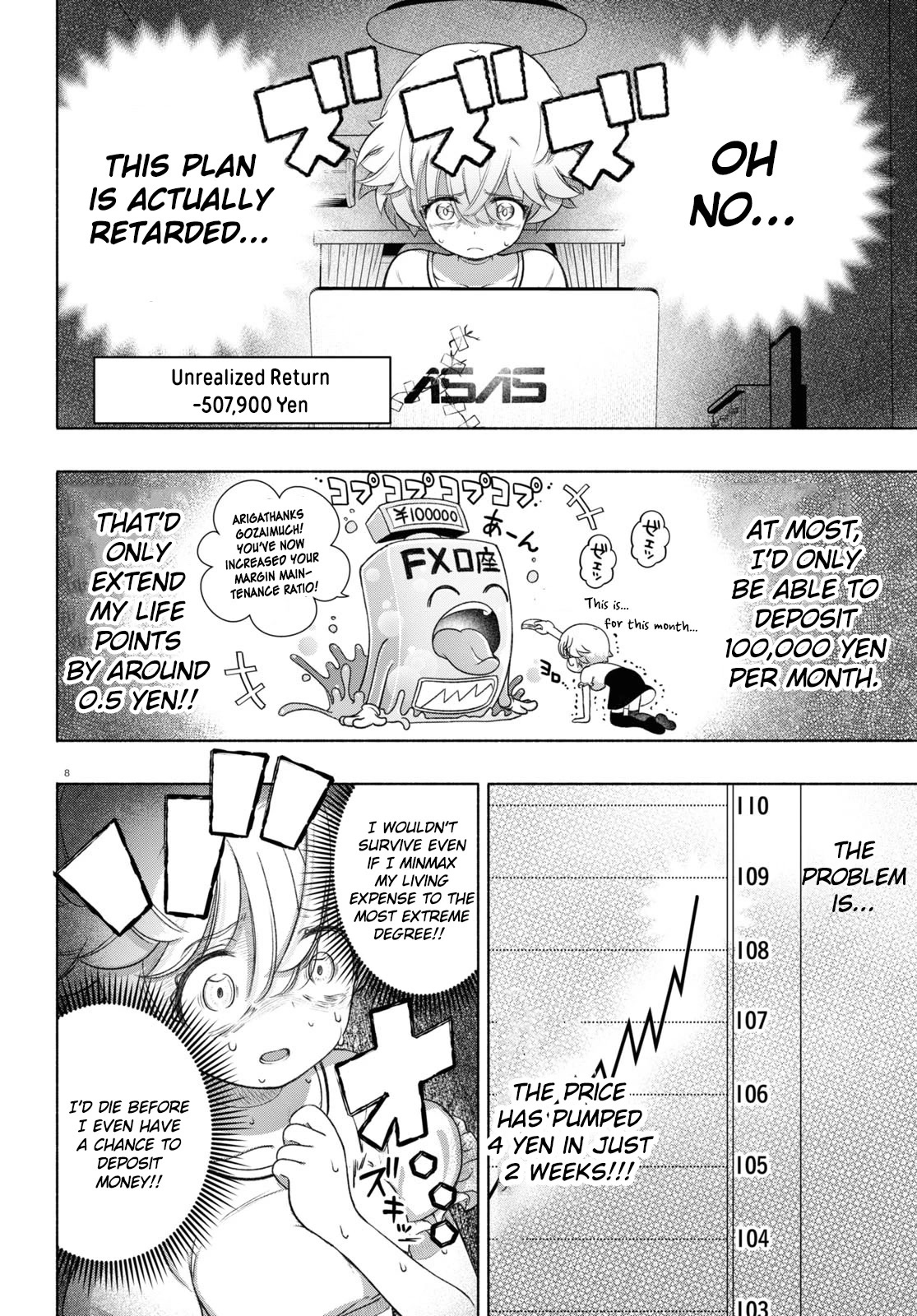 FX Fighter Kurumi-chan Chapter 13 page 8 - Chapter 13