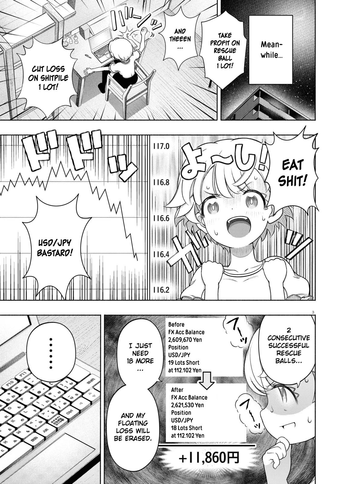 FX Fighter Kurumi-chan Chapter 23 page 3 - Chapter 23
