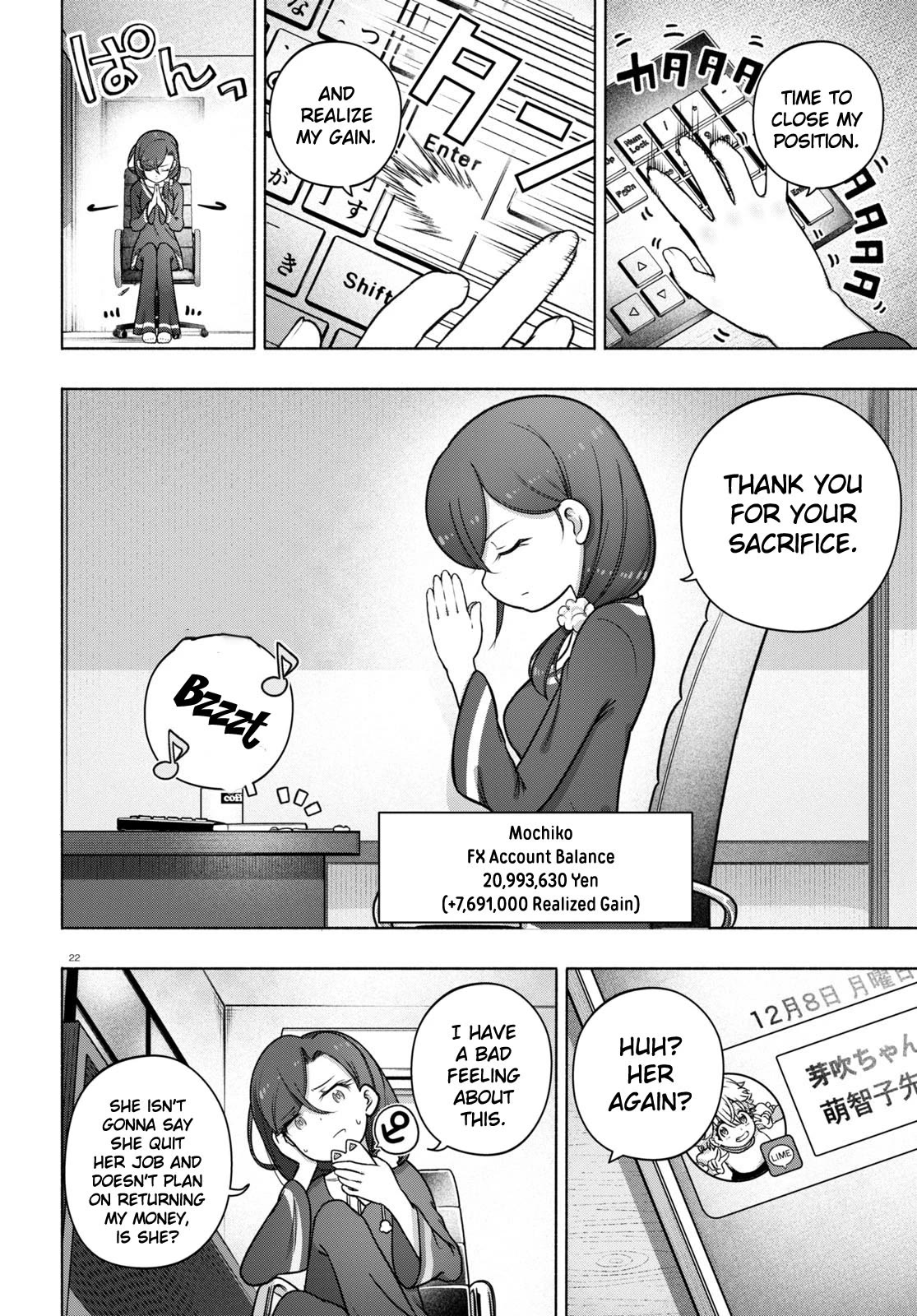 FX Fighter Kurumi-chan Chapter 27 page 22 - Chapter 27