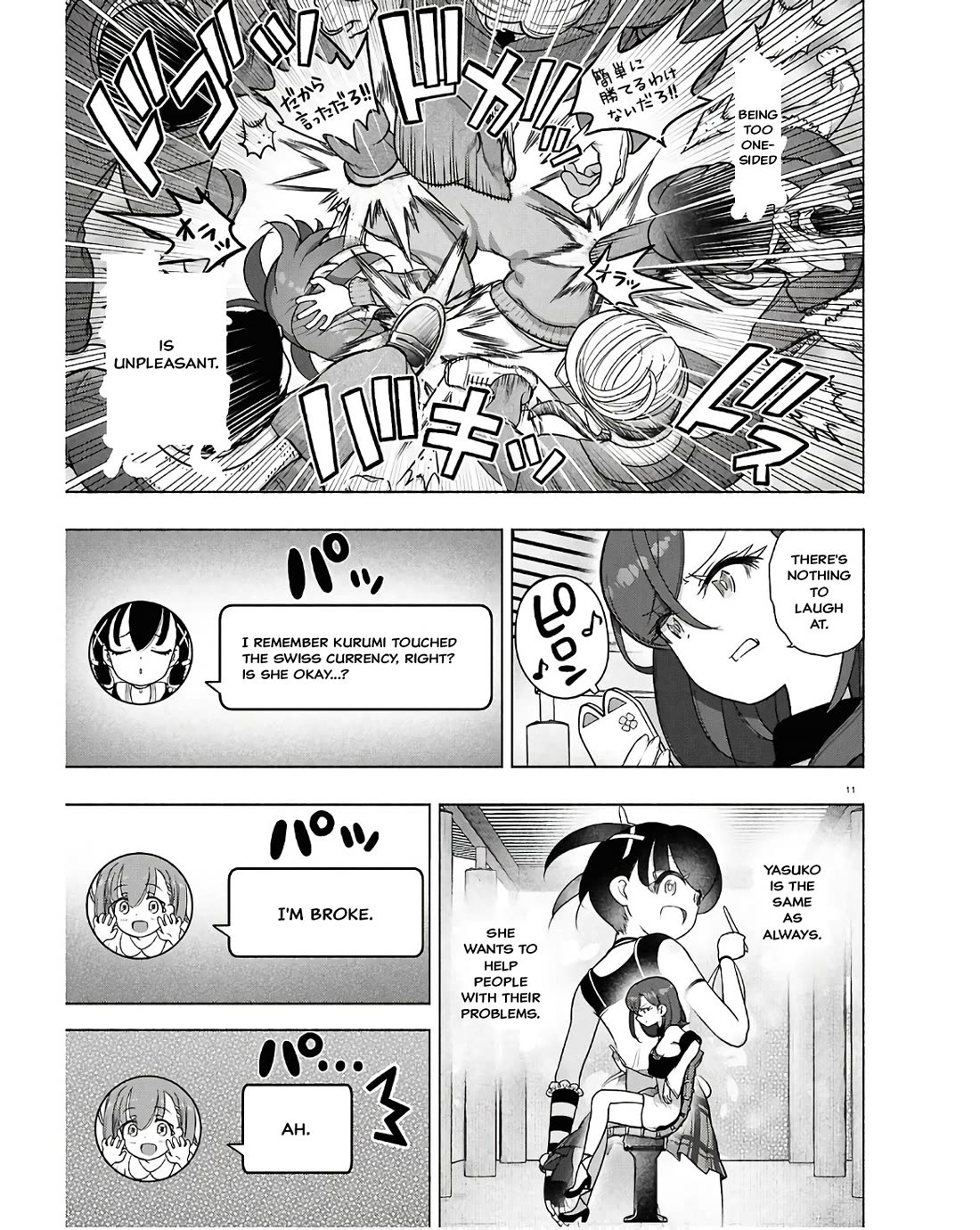 FX Fighter Kurumi-chan Chapter 35 page 11 - Chapter 35
