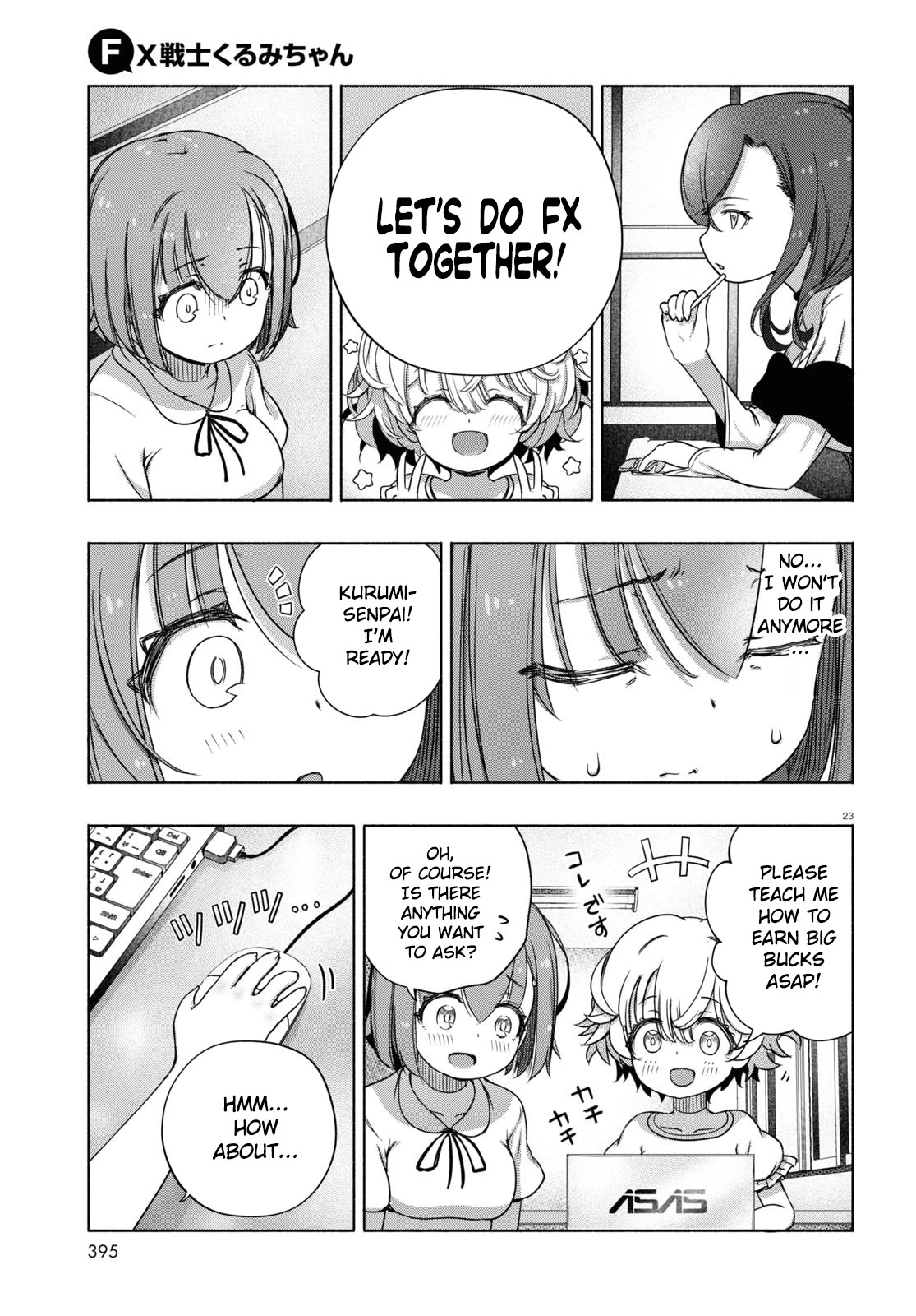 FX Fighter Kurumi-chan Chapter 7 page 23 - Chapter 7