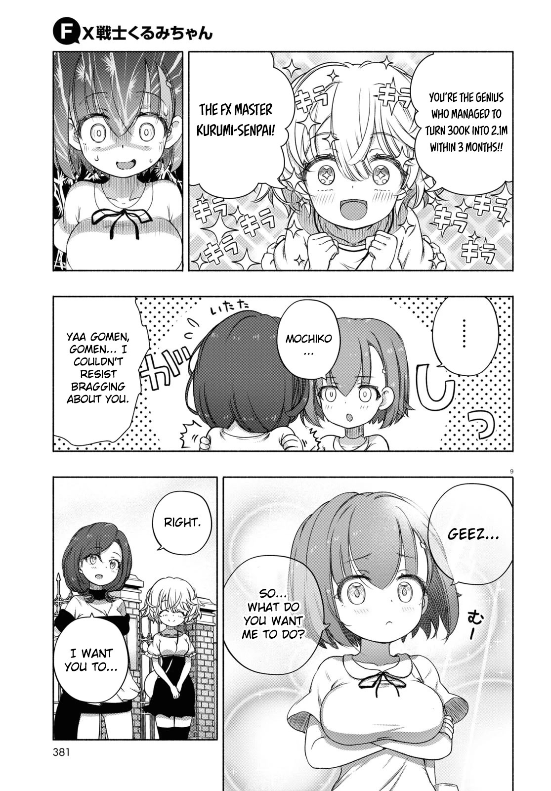 FX Fighter Kurumi-chan Chapter 7 page 9 - Chapter 7