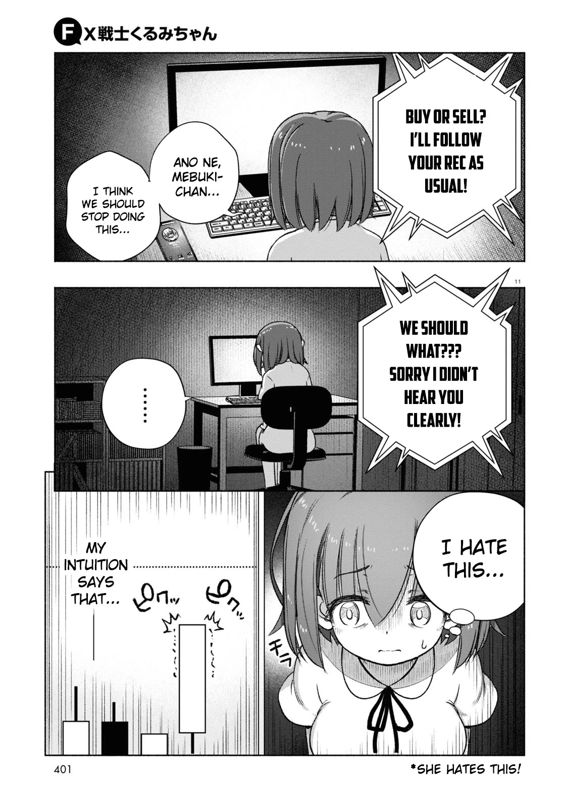 FX Fighter Kurumi-chan Chapter 9 page 11 - Chapter 9