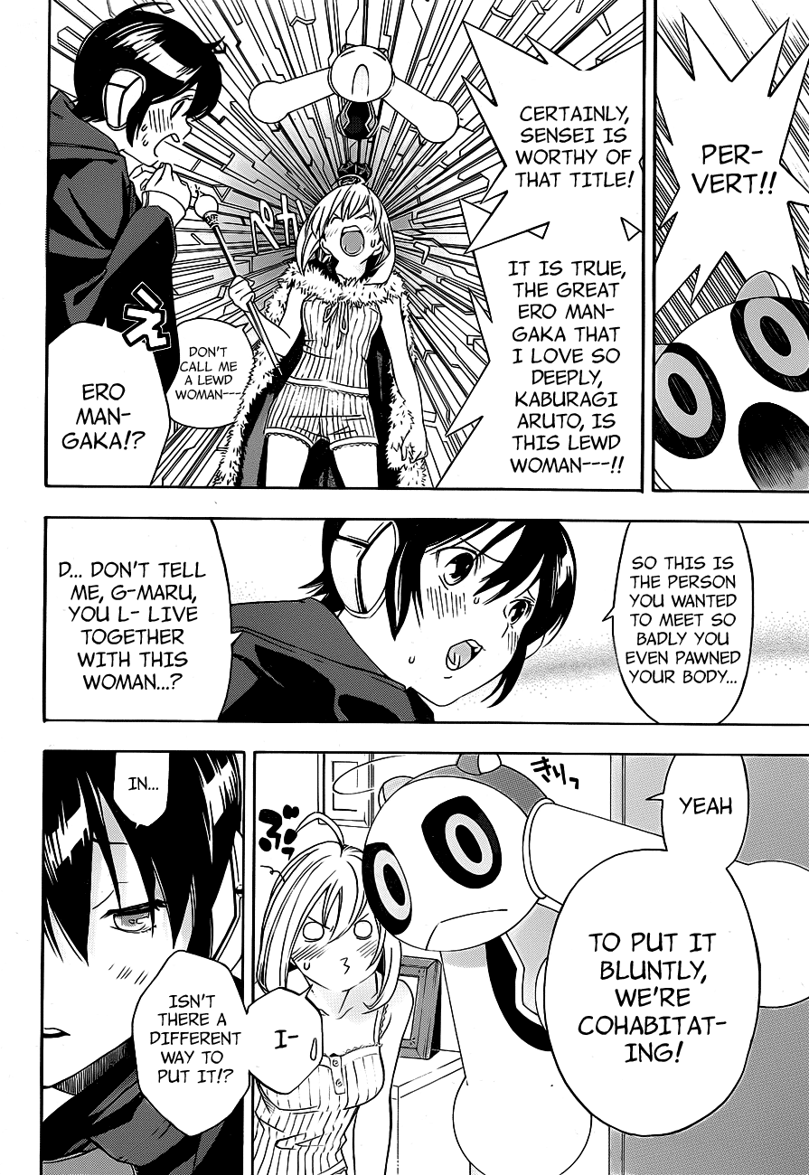 (G) Edition Chapter 11.2 page 10 - Chapter 11 v2 : Future Girl Pentab Appears! Volume