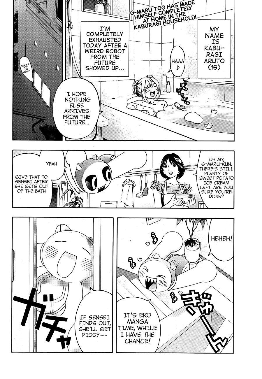 (G) Edition Chapter 11.2 page 4 - Chapter 11 v2 : Future Girl Pentab Appears! Volume