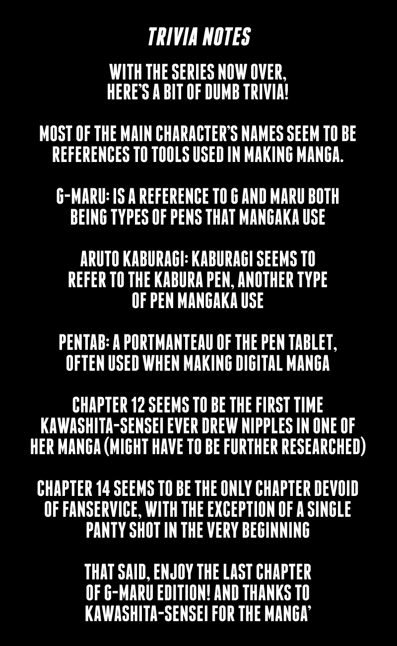 (G) Edition Chapter 16.2 page 3 - Chapter 16 v2 : "Good-bye, G-Maru...!?" Volume [End]