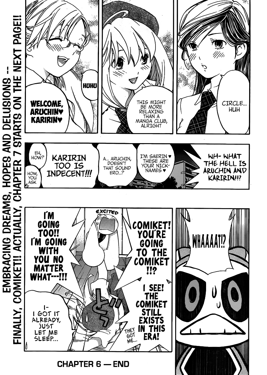 (G) Edition Chapter 6.2 page 18 - Chapter 6 v2 : Let's Make a Manga Club! Volume