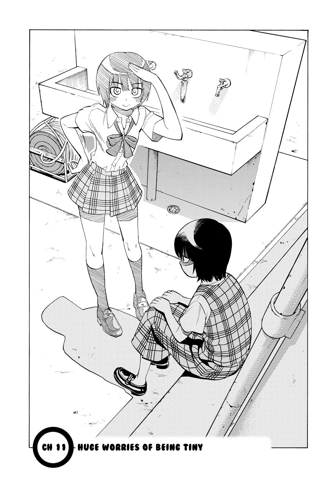 G Joushi! Chapter 11 page 1 - Chapter 11: Huge worries about being tiny.