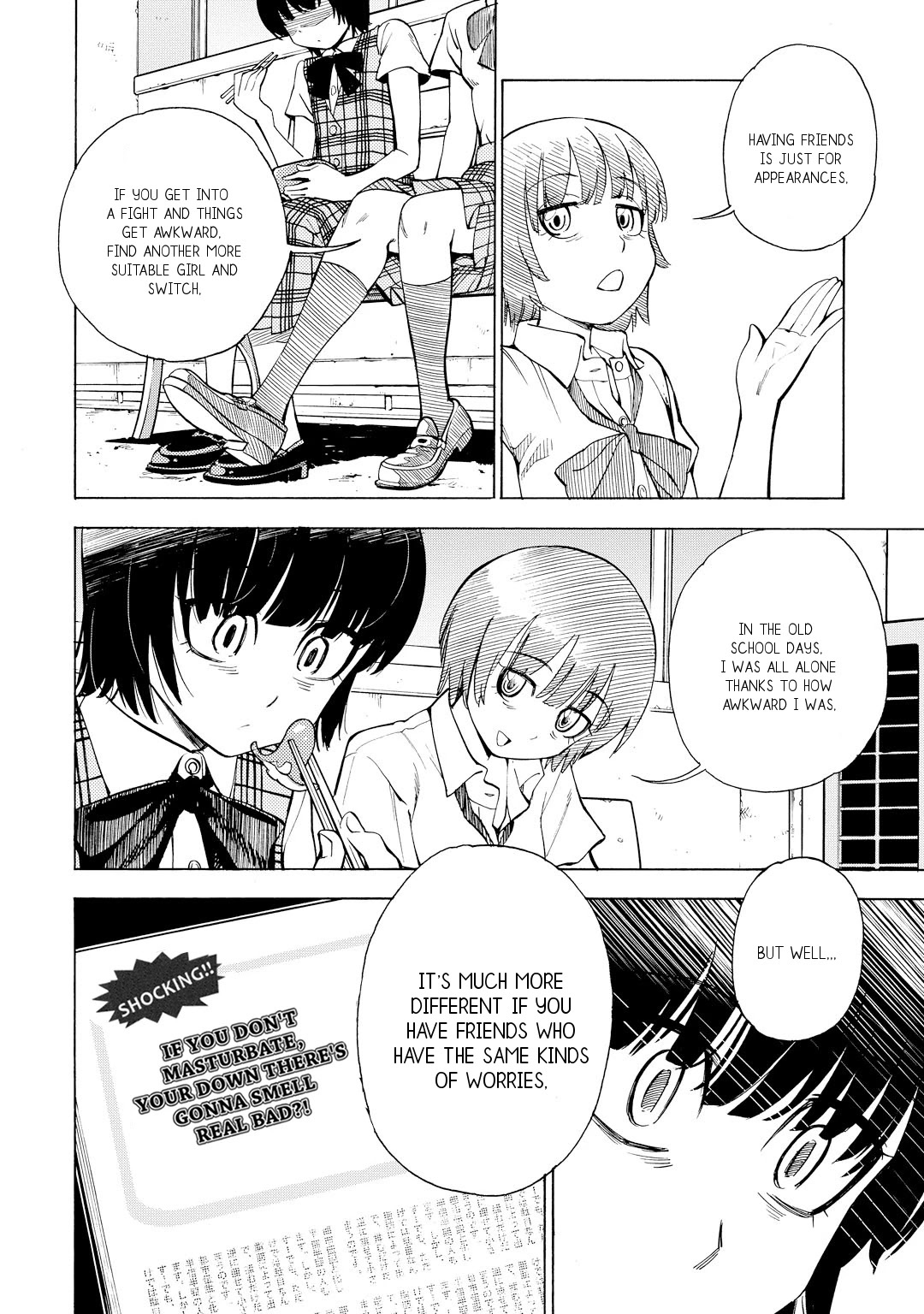 G Joushi! Chapter 11 page 12 - Chapter 11: Huge worries about being tiny.