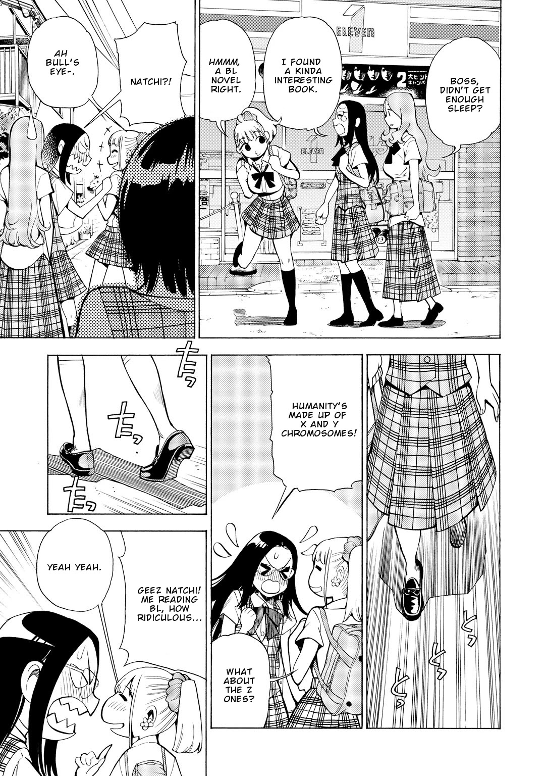 G Joushi! Chapter 11 page 4 - Chapter 11: Huge worries about being tiny.