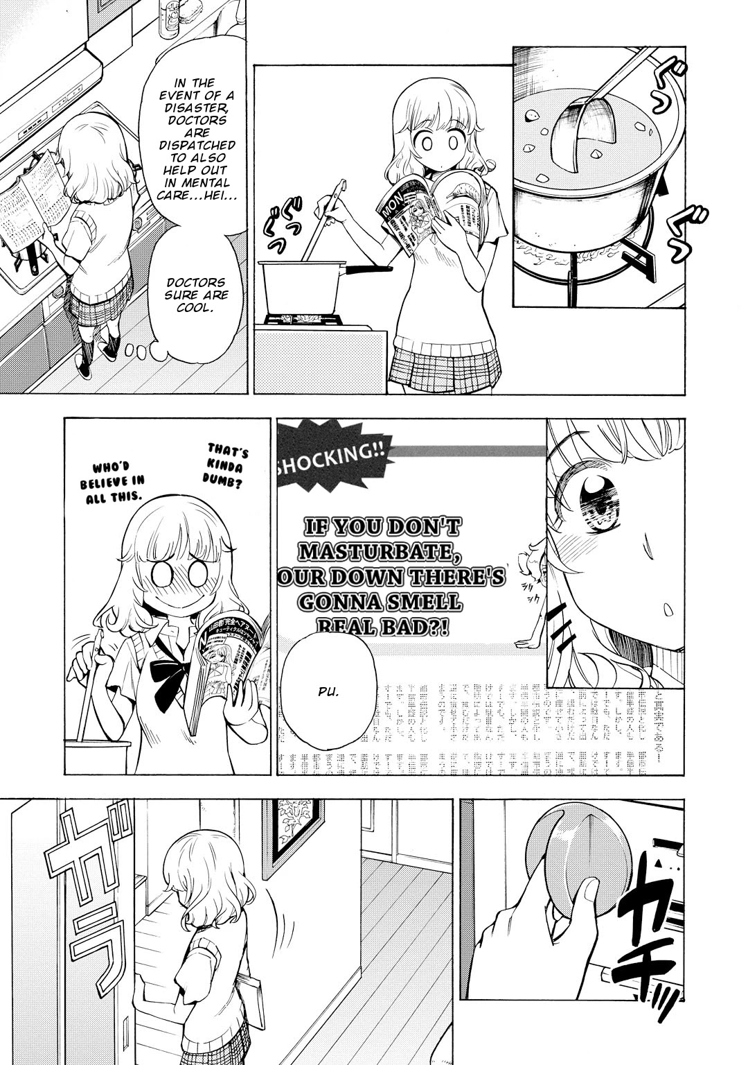 G Joushi! Chapter 12 page 18 - Chapter 12: Being left out of the group?