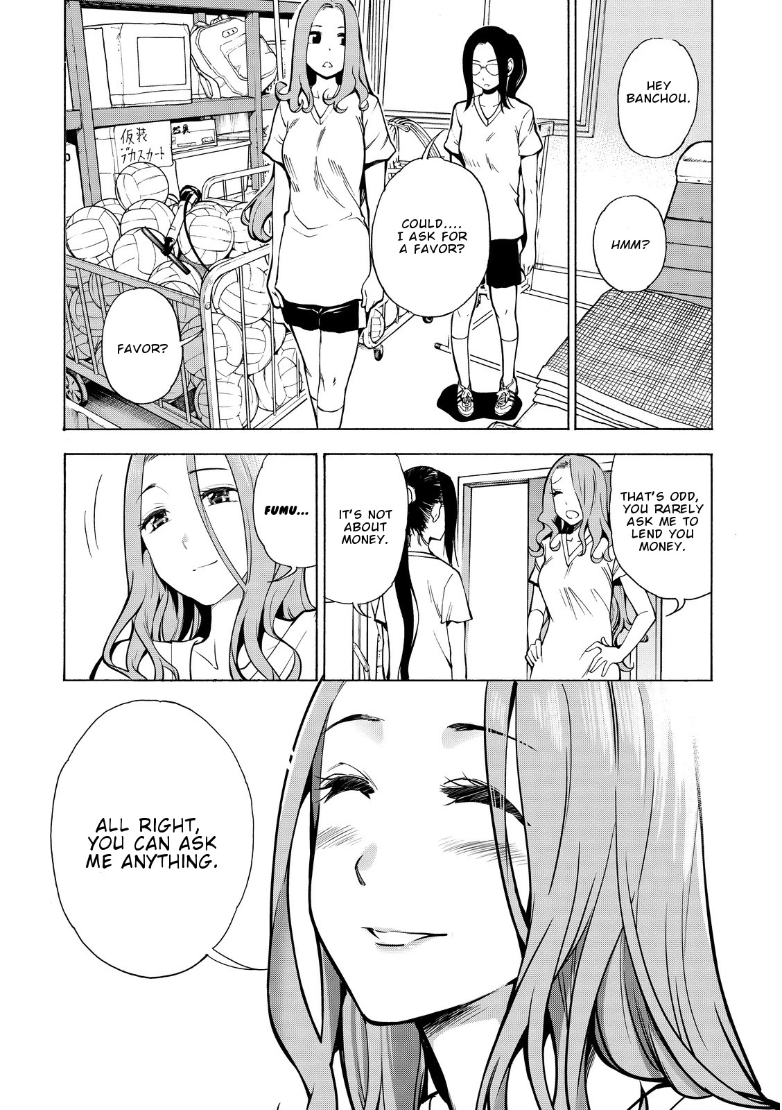 G Joushi! Chapter 14 page 13 - Chapter 14: Fumin leaves