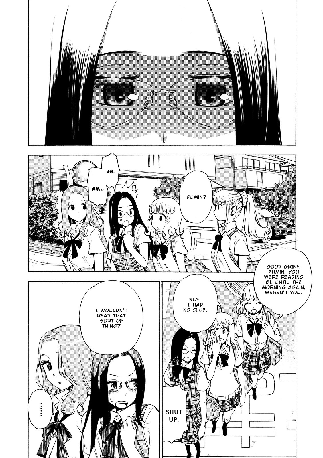 G Joushi! Chapter 14 page 8 - Chapter 14: Fumin leaves