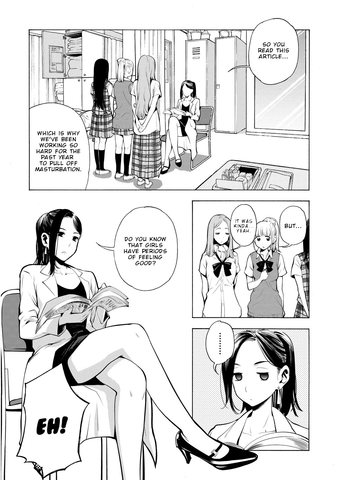 G Joushi! Chapter 17 page 13 - Chapter 17: To climax, to receive