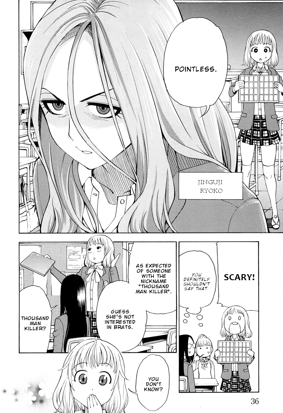 G Joushi! Chapter 2 page 7 - Chapter 2: Thousand Man Killer