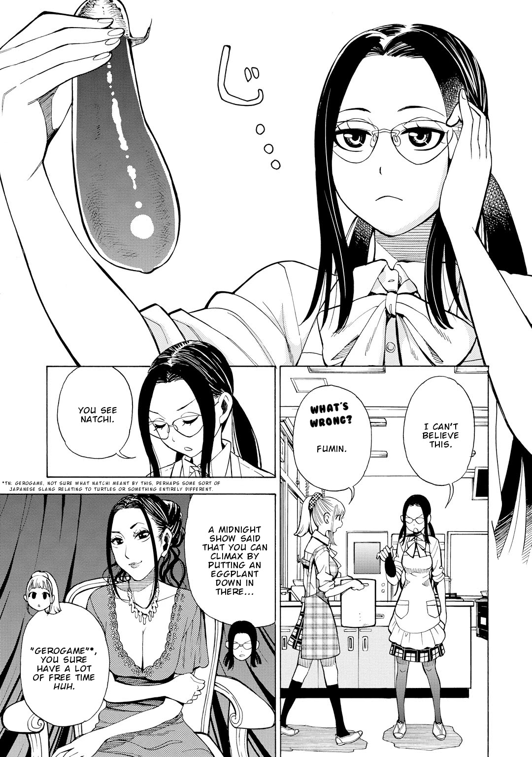 G Joushi! Chapter 9 page 4 - Chapter 9: I want to put it in.