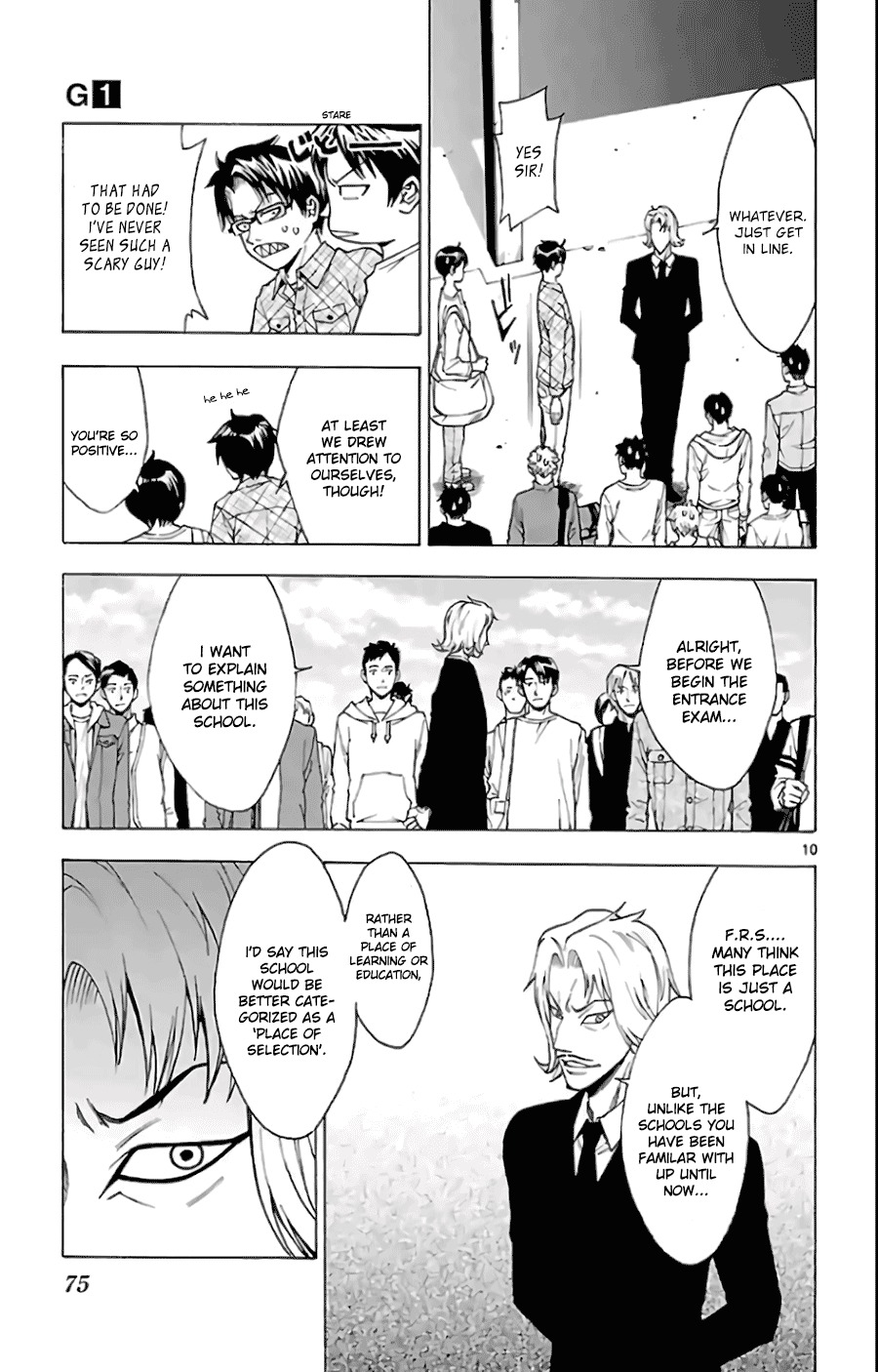 G (Yamada Hitotsuki) Chapter 2 page 10 - Chapter 2: The Unfair Test
