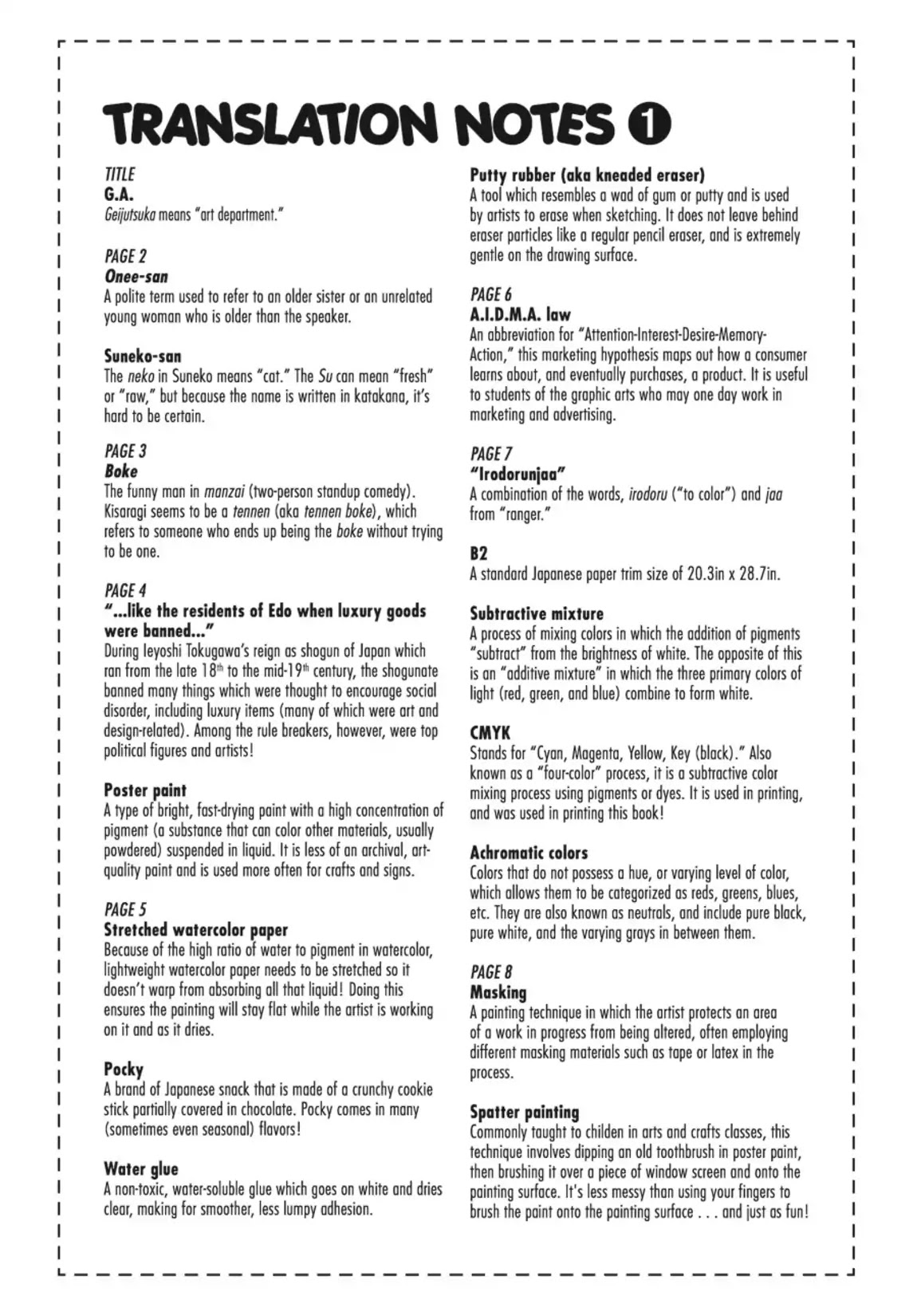 GA - Geijutsuka Art Design Class Chapter 1.0 page 122 - Vol.1