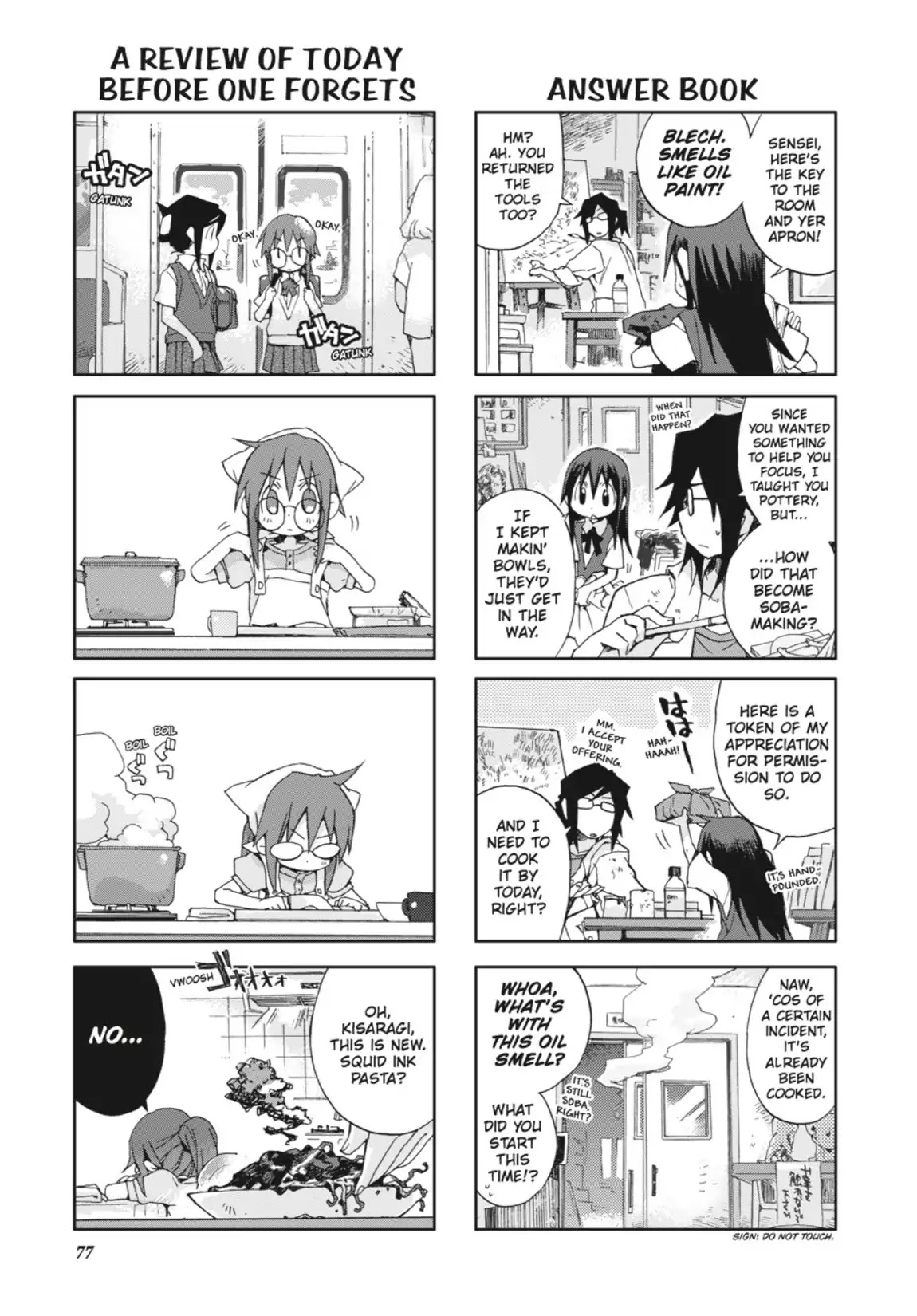 GA - Geijutsuka Art Design Class Chapter 4.0 page 78 - Vol.4