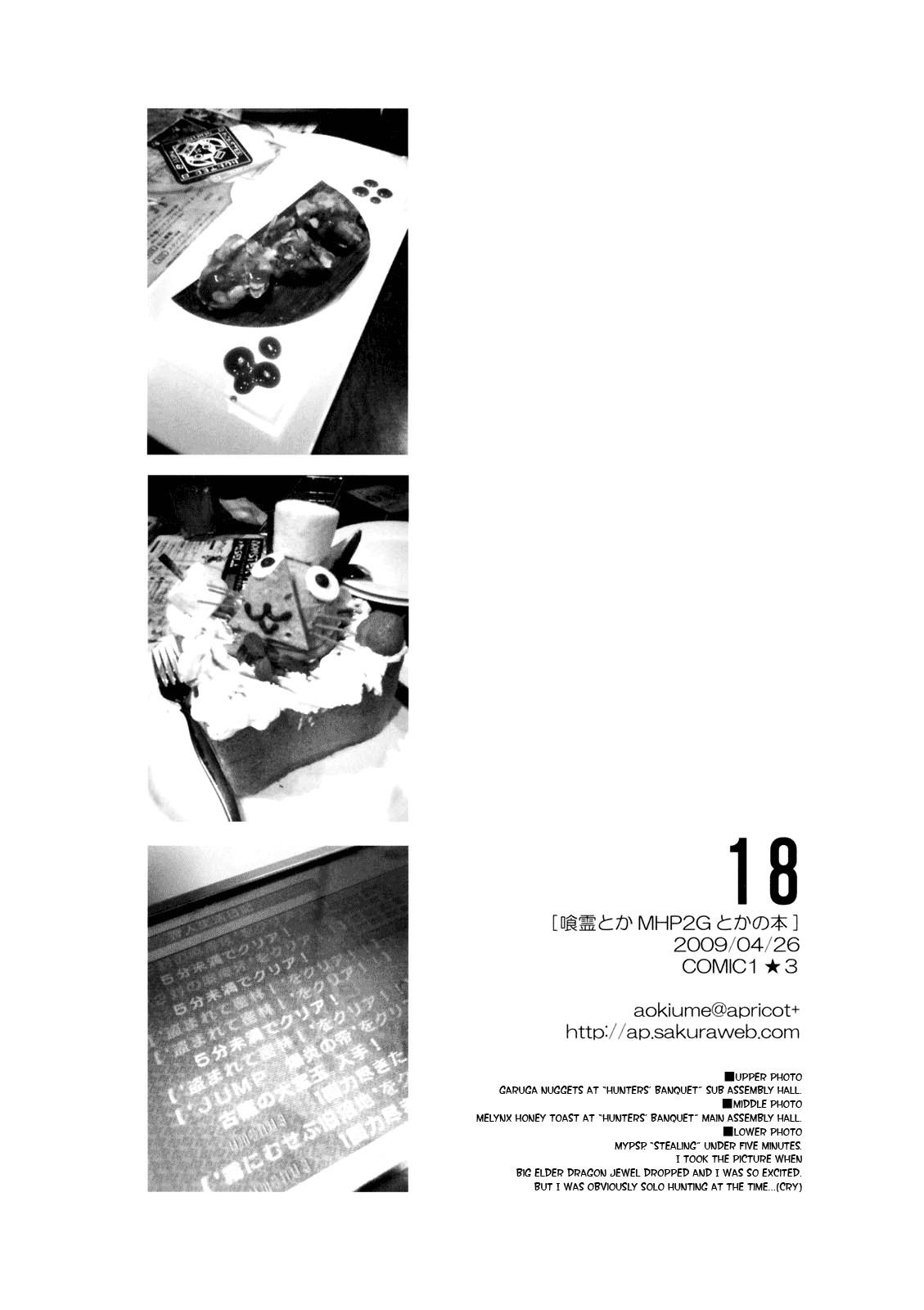 Ga-Rei toka MHP2G toka no Hon. Chapter 1 page 17 - Chapter 1