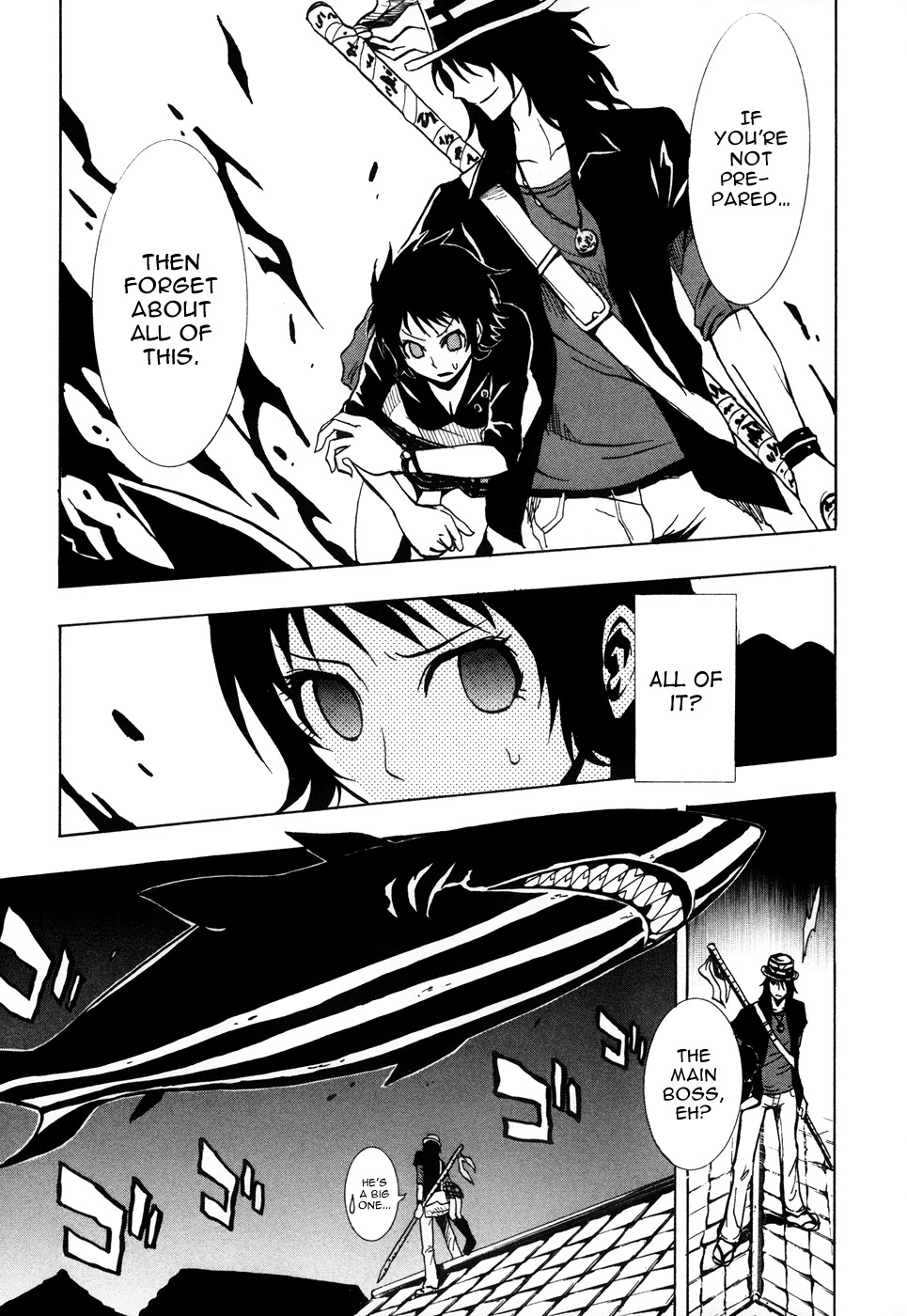 Ga-rei - Tsuina no Shou Chapter 1 page 38 - Chapter 1: Tsuina & The Two Exorcists