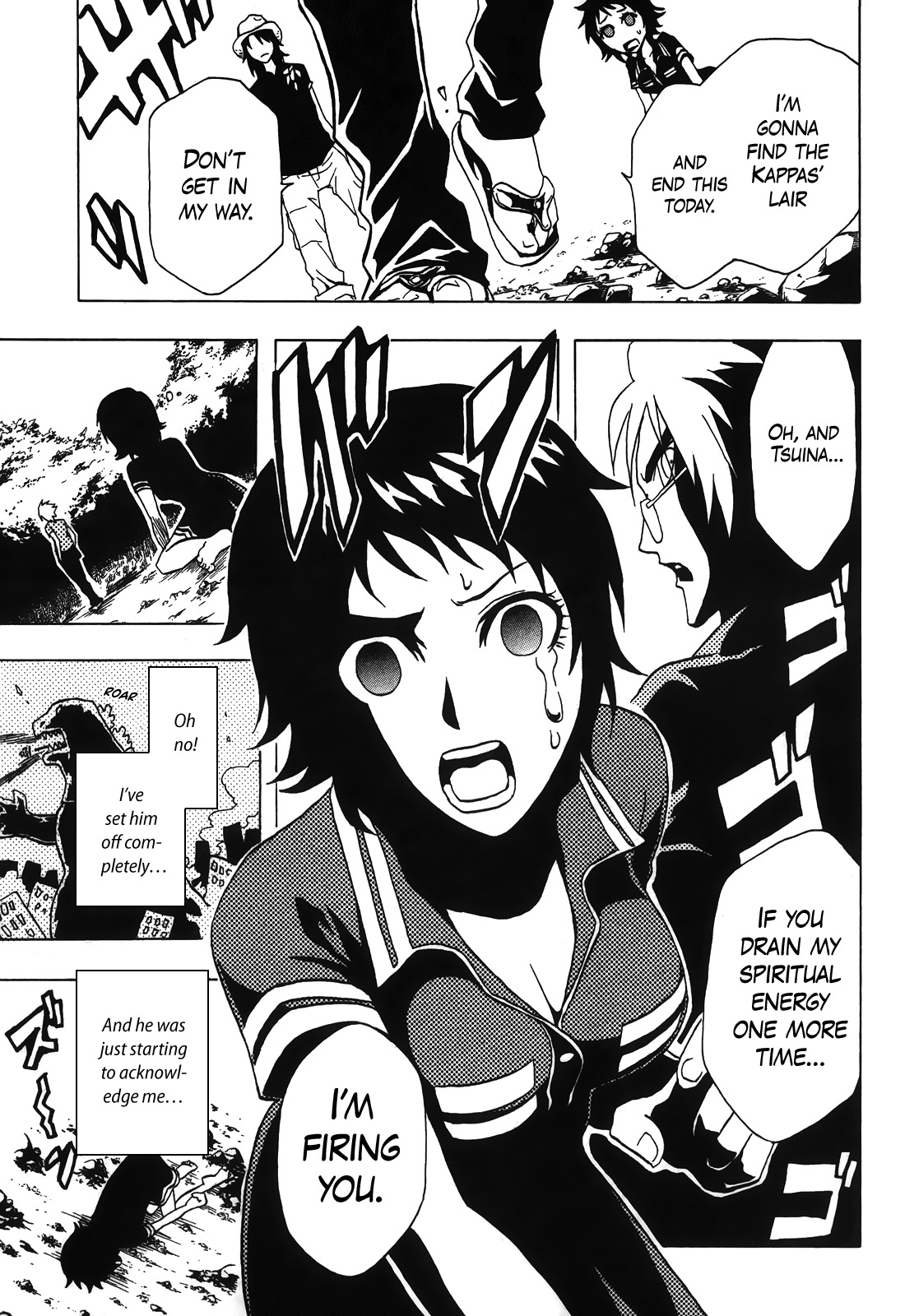 Ga-rei - Tsuina no Shou Chapter 3 page 13 - Chapter 3: Tsuina, Exorcist-in-Training