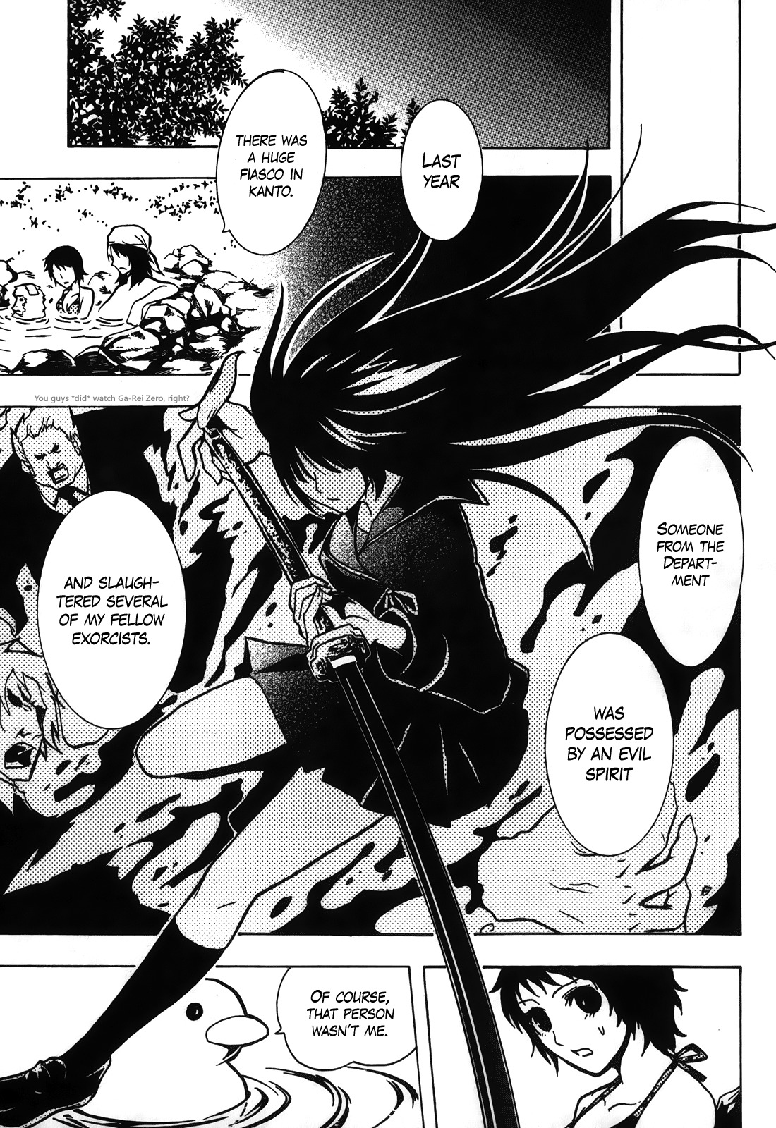 Ga-rei - Tsuina no Shou Chapter 3 page 27 - Chapter 3: Tsuina, Exorcist-in-Training