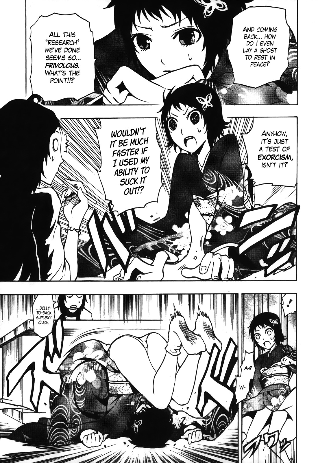 Ga-rei - Tsuina no Shou Chapter 4 page 14 - Chapter 4: Tsuina's Exorcist Examination