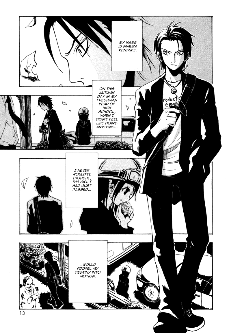 Ga-Rei Chapter 1 page 14 - Chapter 1: The Girl on the Edge