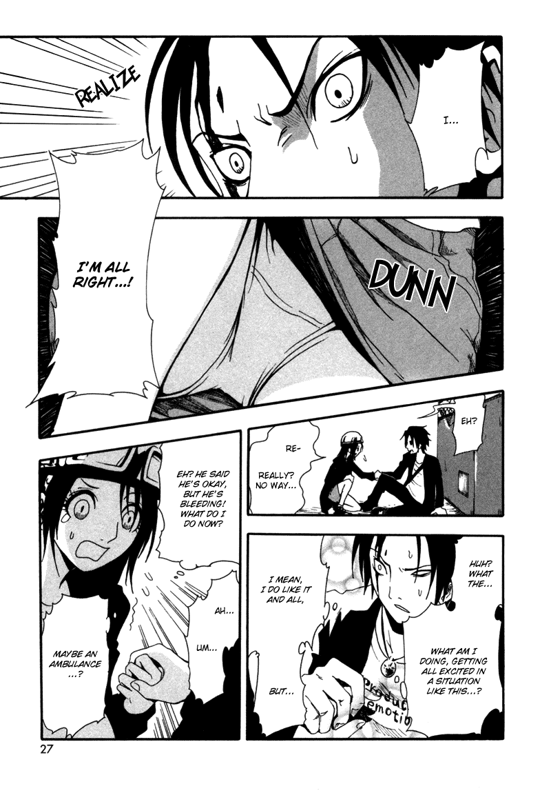 Ga-Rei Chapter 1 page 27 - Chapter 1: The Girl on the Edge