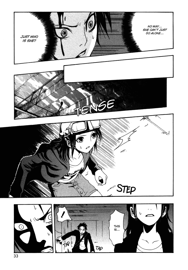 Ga-Rei Chapter 1 page 33 - Chapter 1: The Girl on the Edge