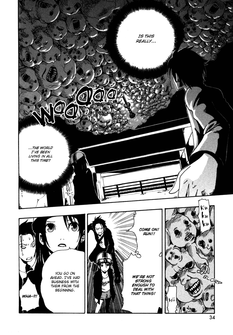 Ga-Rei Chapter 1 page 34 - Chapter 1: The Girl on the Edge