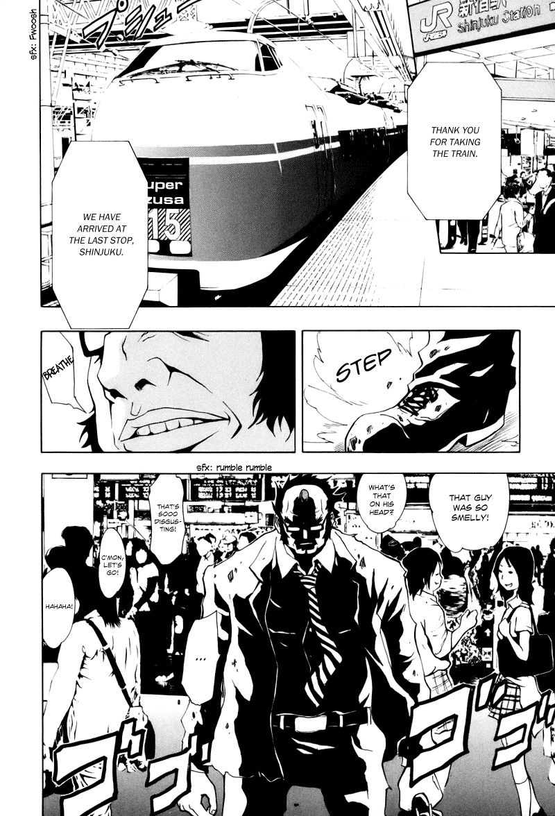 Ga-Rei Chapter 14 page 12 - Chapter 14: Anger Outburst Dirt Man