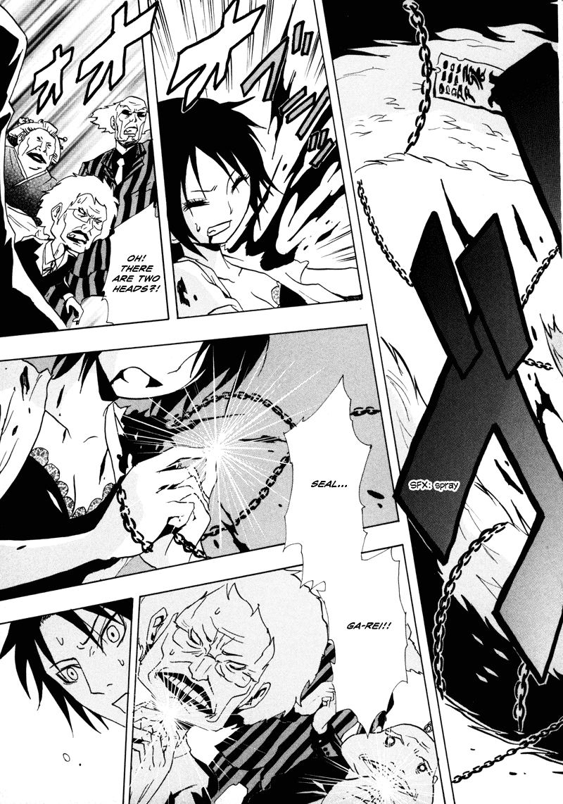 Ga-Rei Chapter 15 page 38 - Chapter 15: Inugami and the Girl
