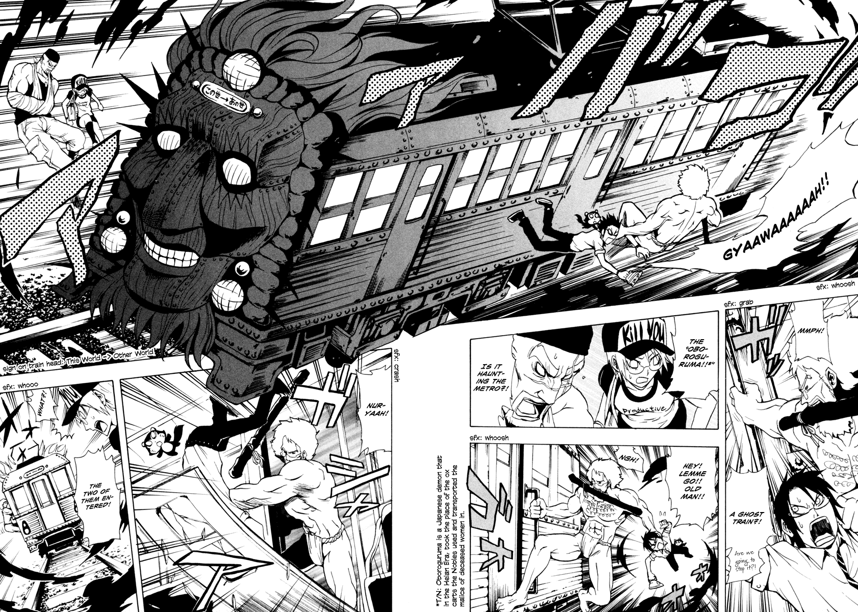 Ga-Rei Chapter 23 page 14 - Chapter 23: Tropical Late-Night Express