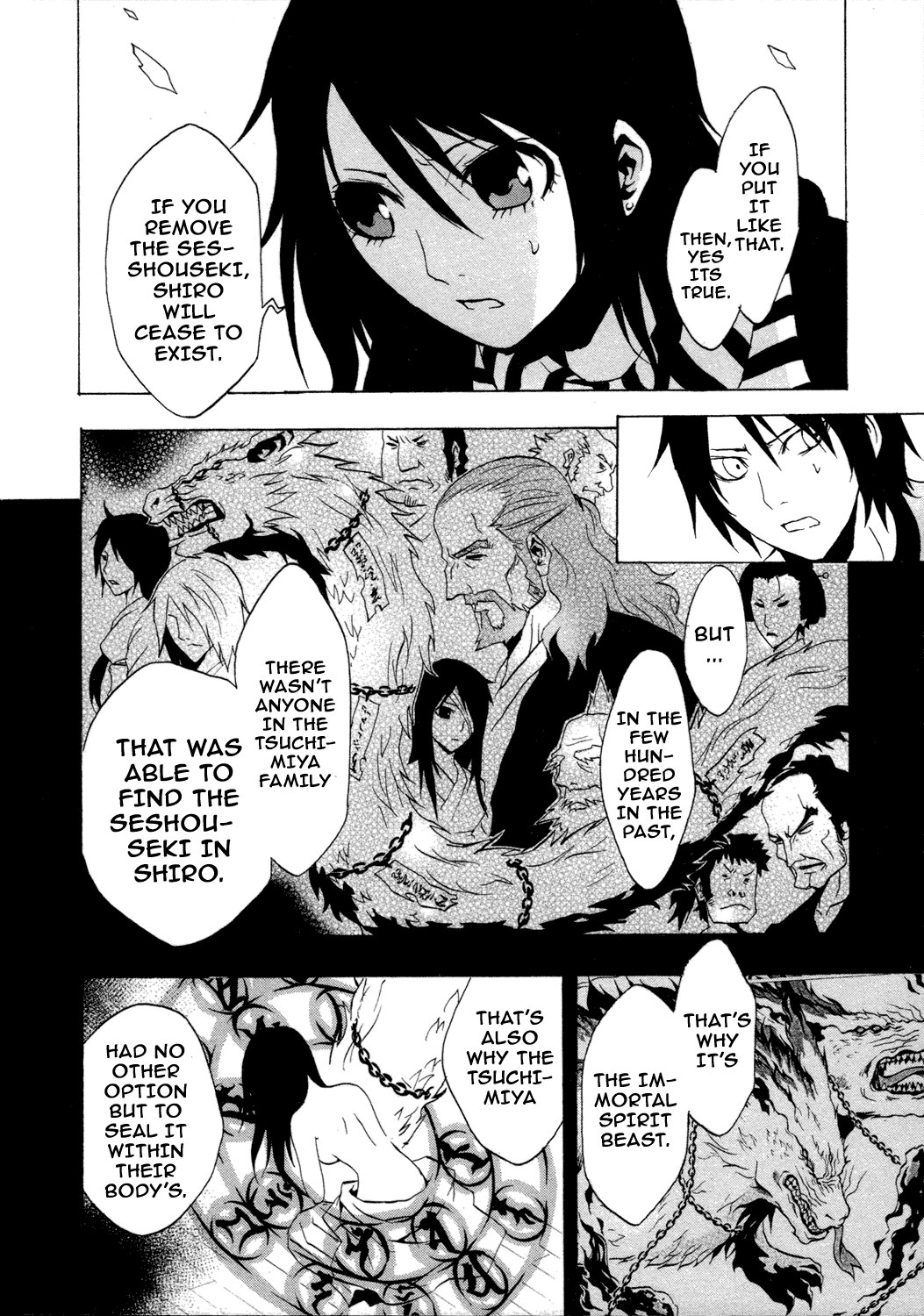 Ga-Rei Chapter 28 page 33 - Chapter 28: Memorial