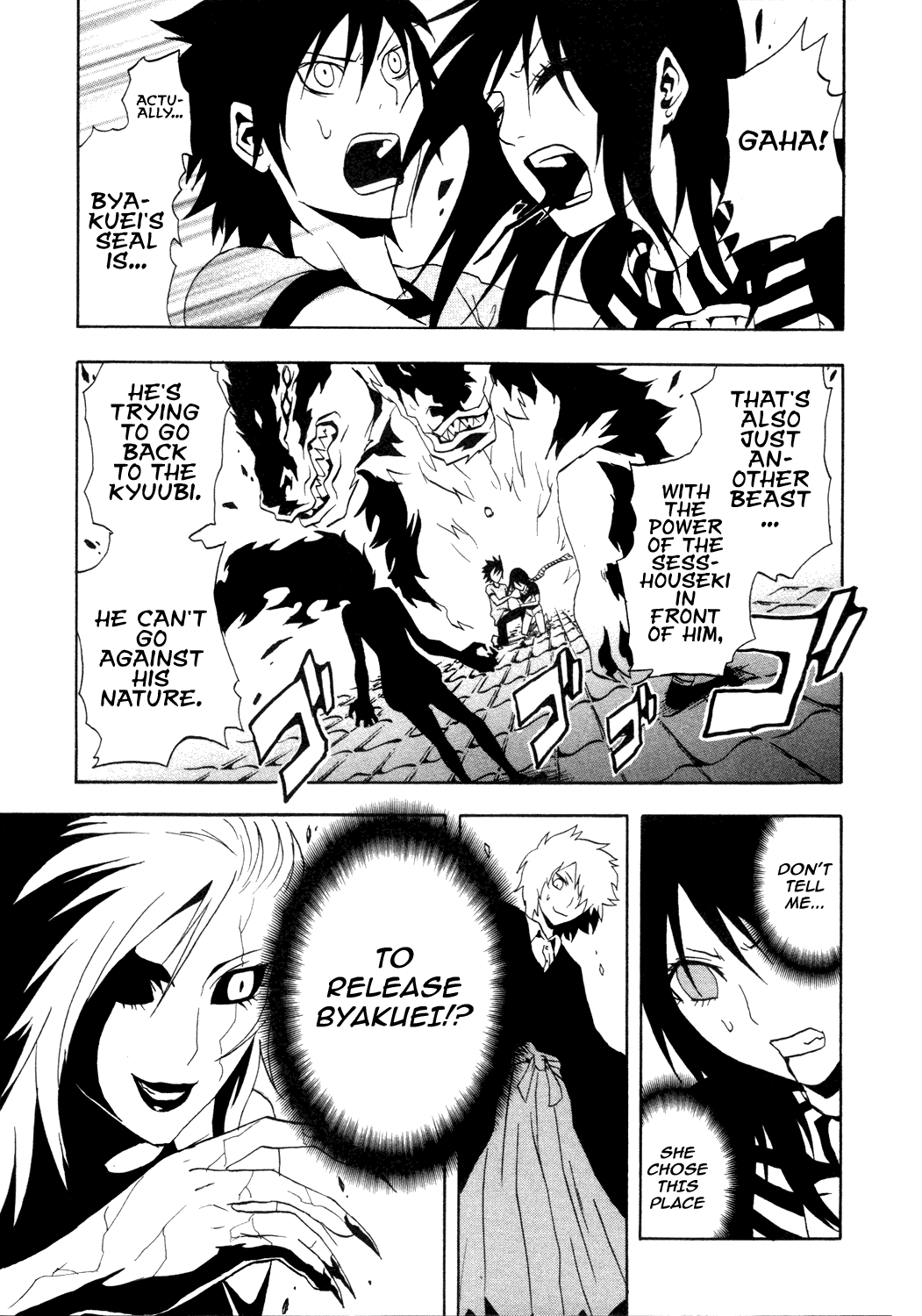 Ga-Rei Chapter 28 page 38 - Chapter 28: Memorial
