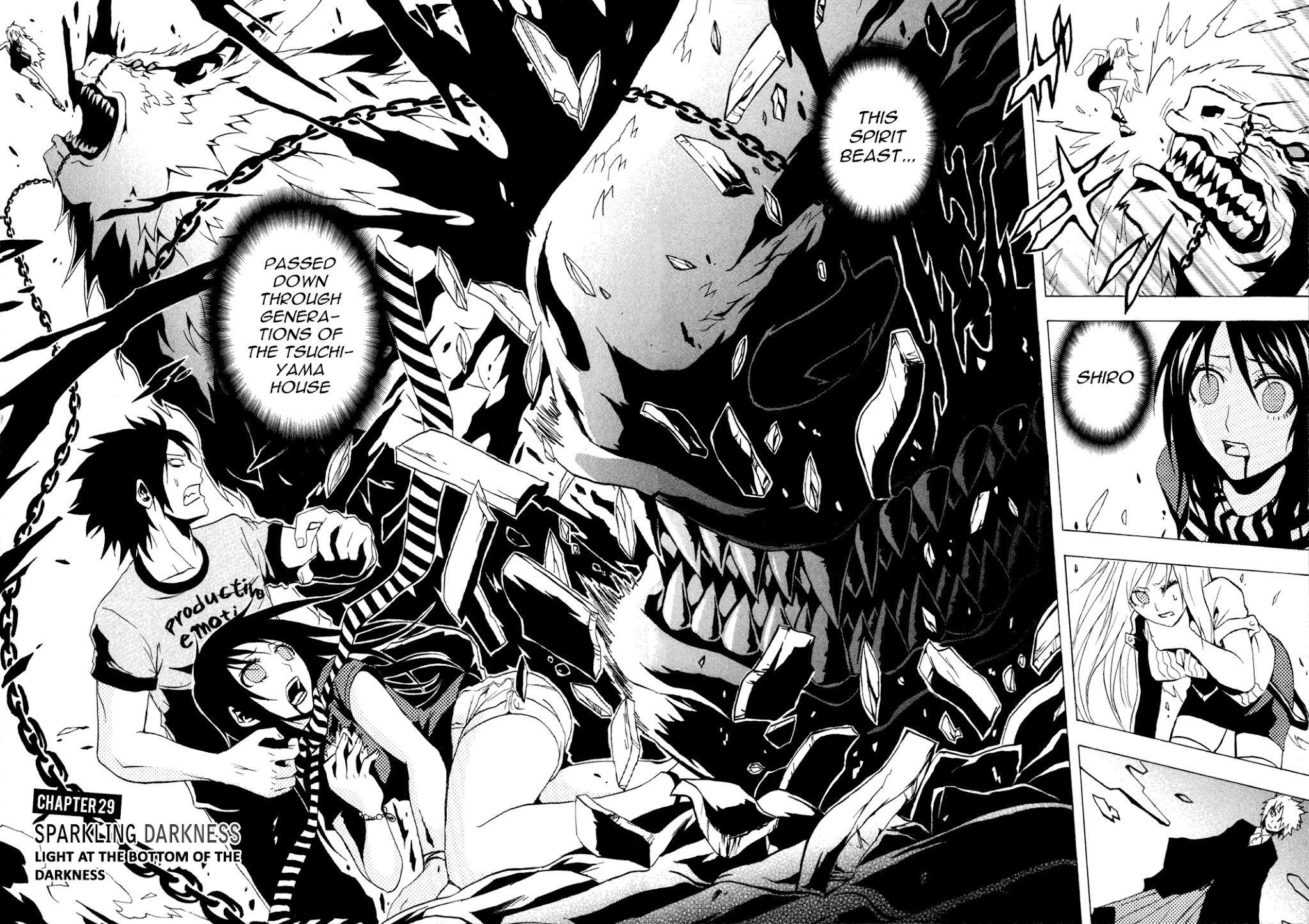 Ga-Rei Chapter 29 page 5 - Chapter 29: Sparkling Darkness